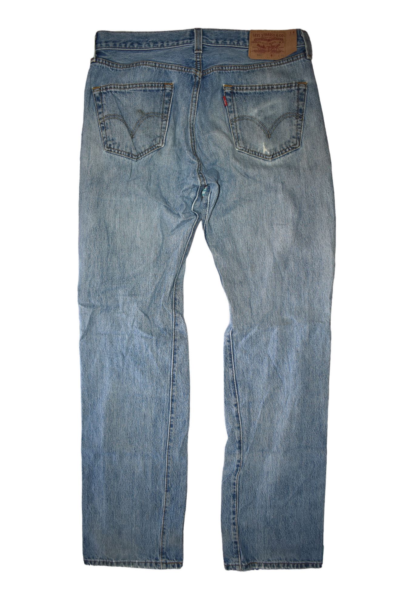 Levi's × Vintage Vintage Levis 501 Distress Denim size 34 Size US 34 / EU 50 - 6 Thumbnail