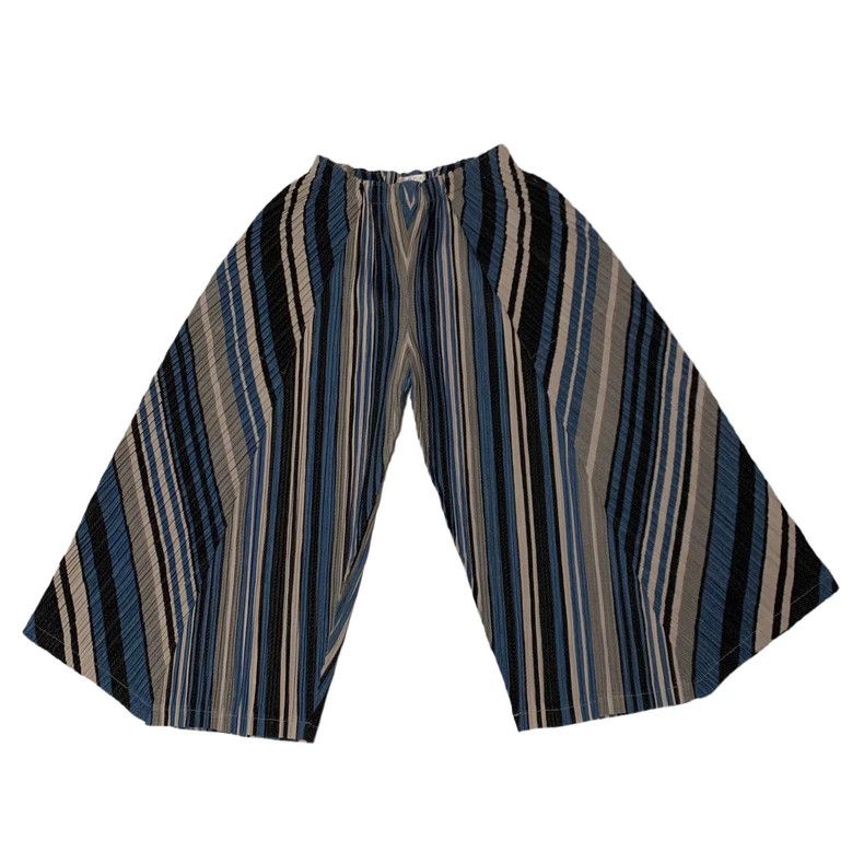Issey Miyake Issey Miyake size:3 Striped pleated trousers Size 24" / US 00 / IT 34 - 1 Thumbnail
