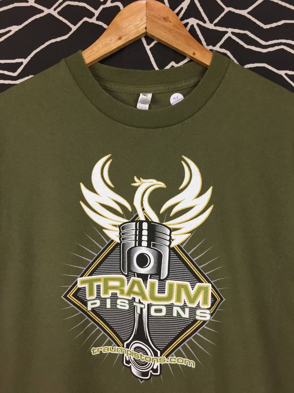 Vintage Traum Pistons American Hand Crafted Promo Tee Size US M / EU 48-50 / 2 - 3 Thumbnail