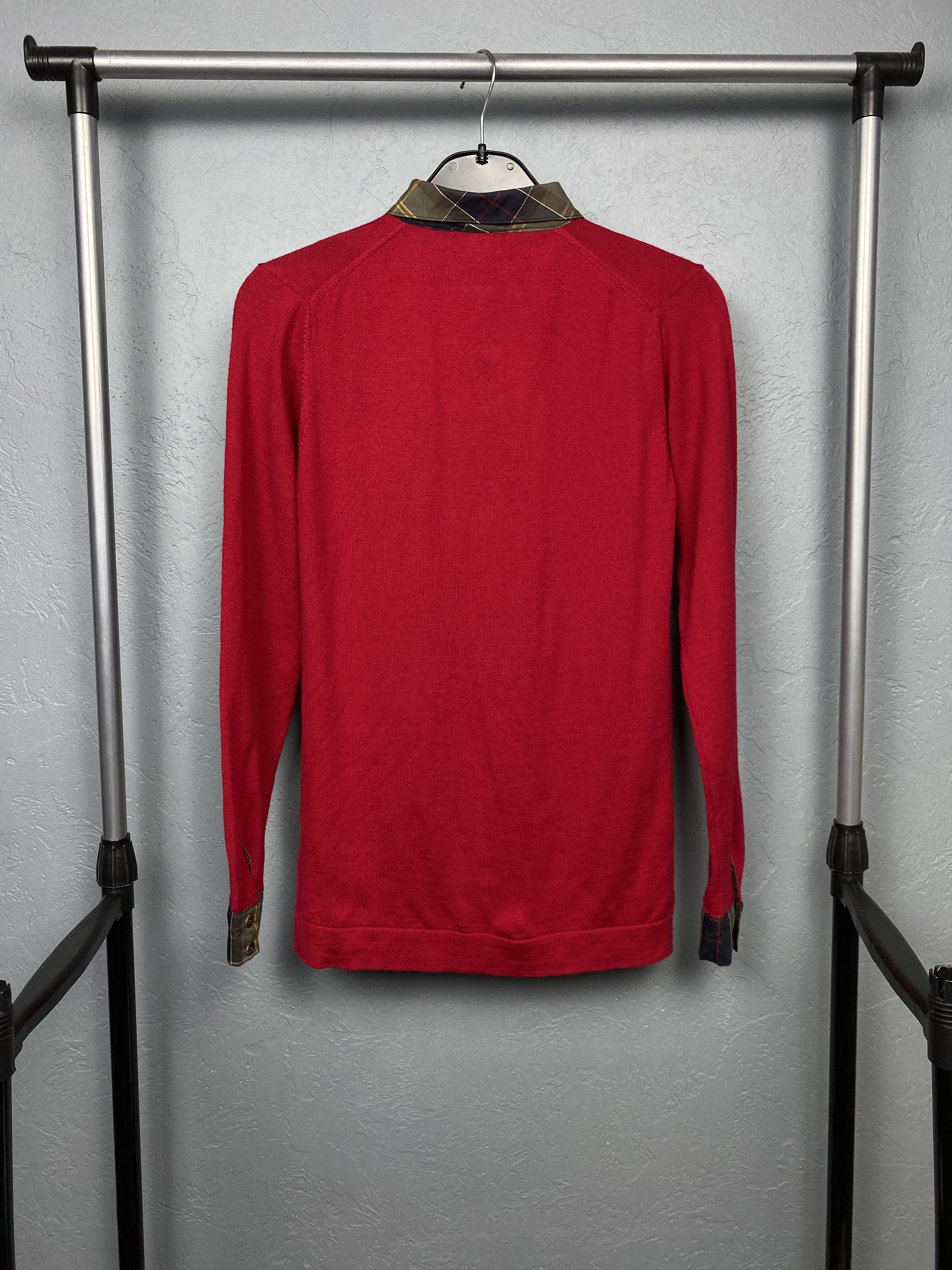 Barbour Barbour Classic Tartan Womens Merino Wool Knit Sweater Size M / US 6-8 / IT 42-44 - 8 Thumbnail
