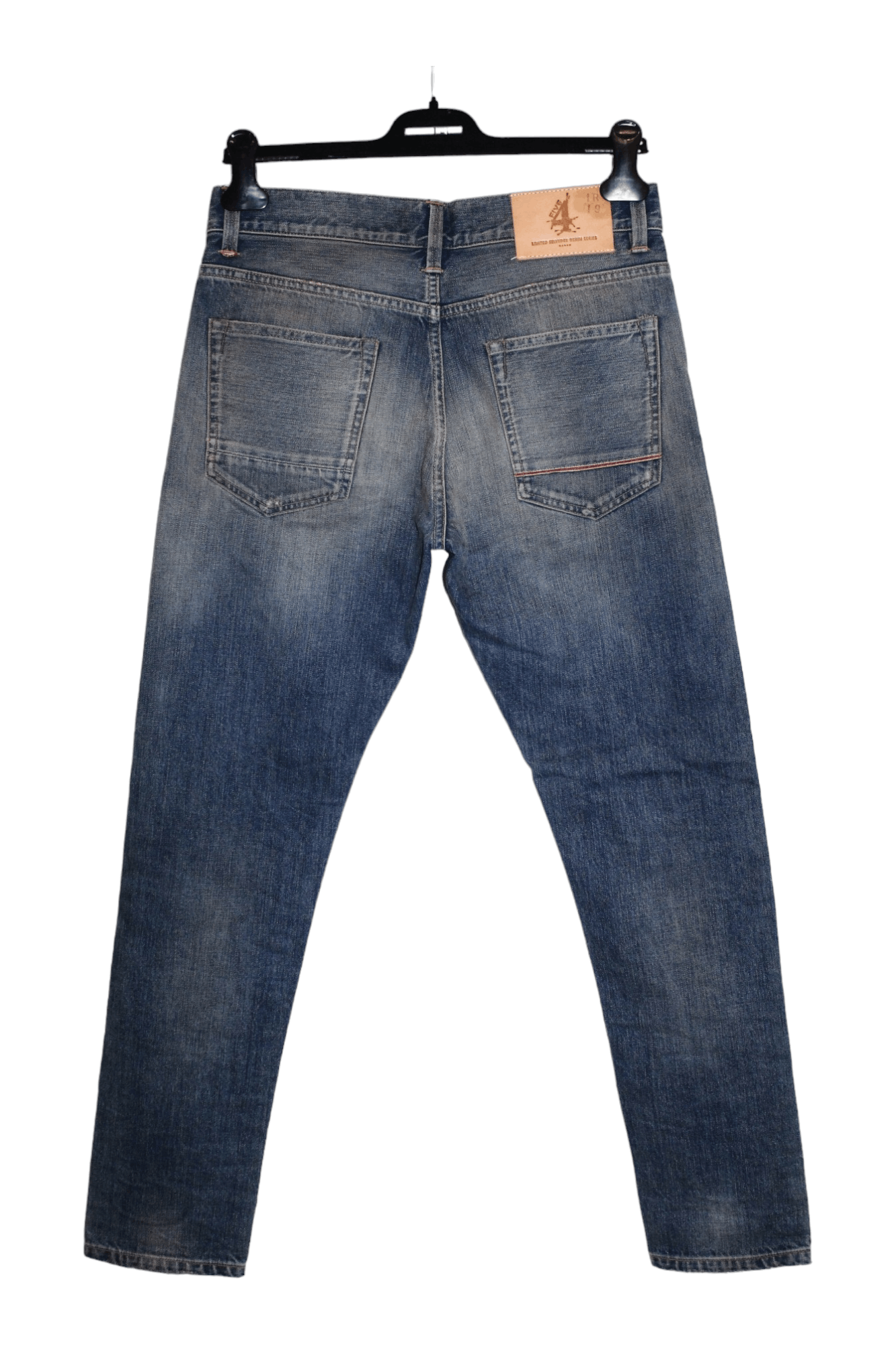 If Six Was Nine 💥 BLUEZONE 2017 Runway Jeans RED SELVAGE. 4x Brands Collab Size US 30 / EU 46 - 2 Thumbnail