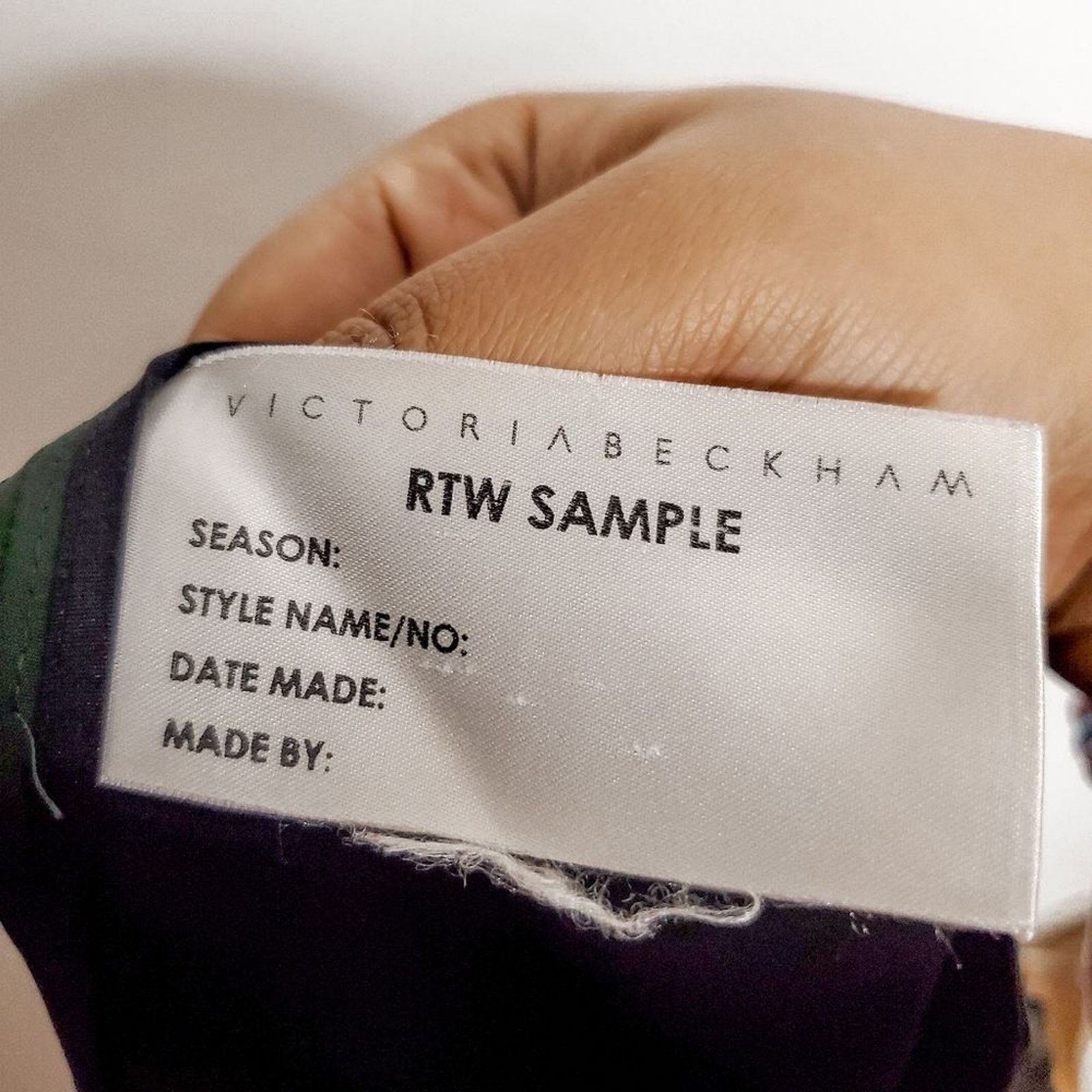 Victoria Beckham Victoria Beckham Emerald Green Black Trim Button Wrap Skirt Size 32" / US 10 / IT 46 - 5 Thumbnail