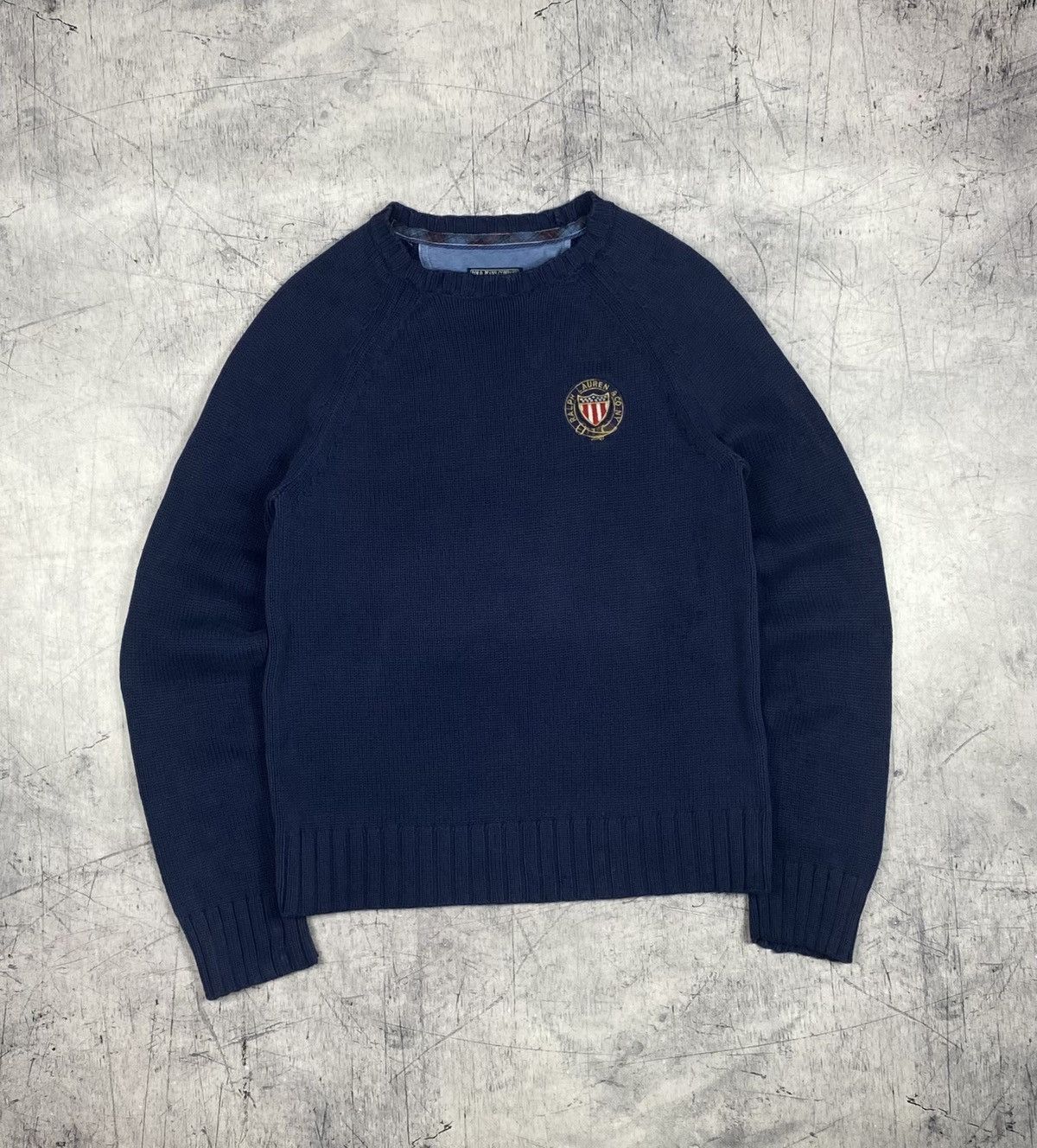 Polo Ralph Lauren Polo Ralph Lauren Jeans Co Cotton Cashmere Knit Sweater Size US S / EU 44-46 / 1 - 2 Thumbnail