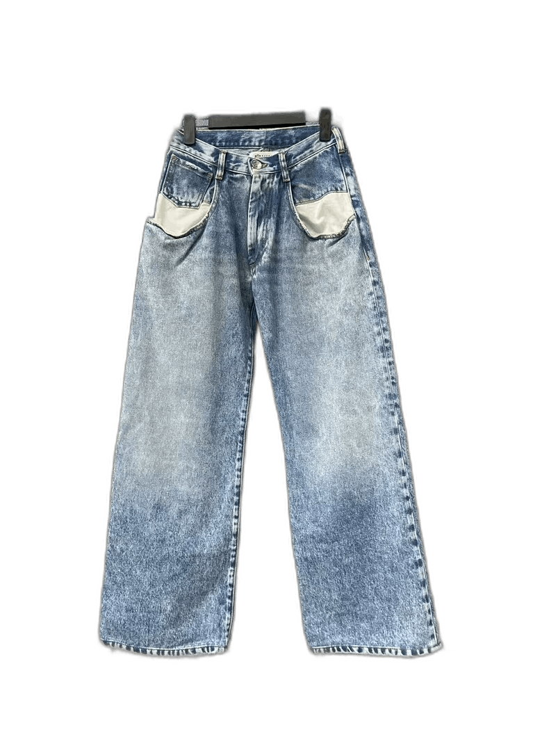 Maison Margiela Maison Margiela Deconstructed Denim Pants-2506 Size US 36 / EU 52 - 1 Thumbnail