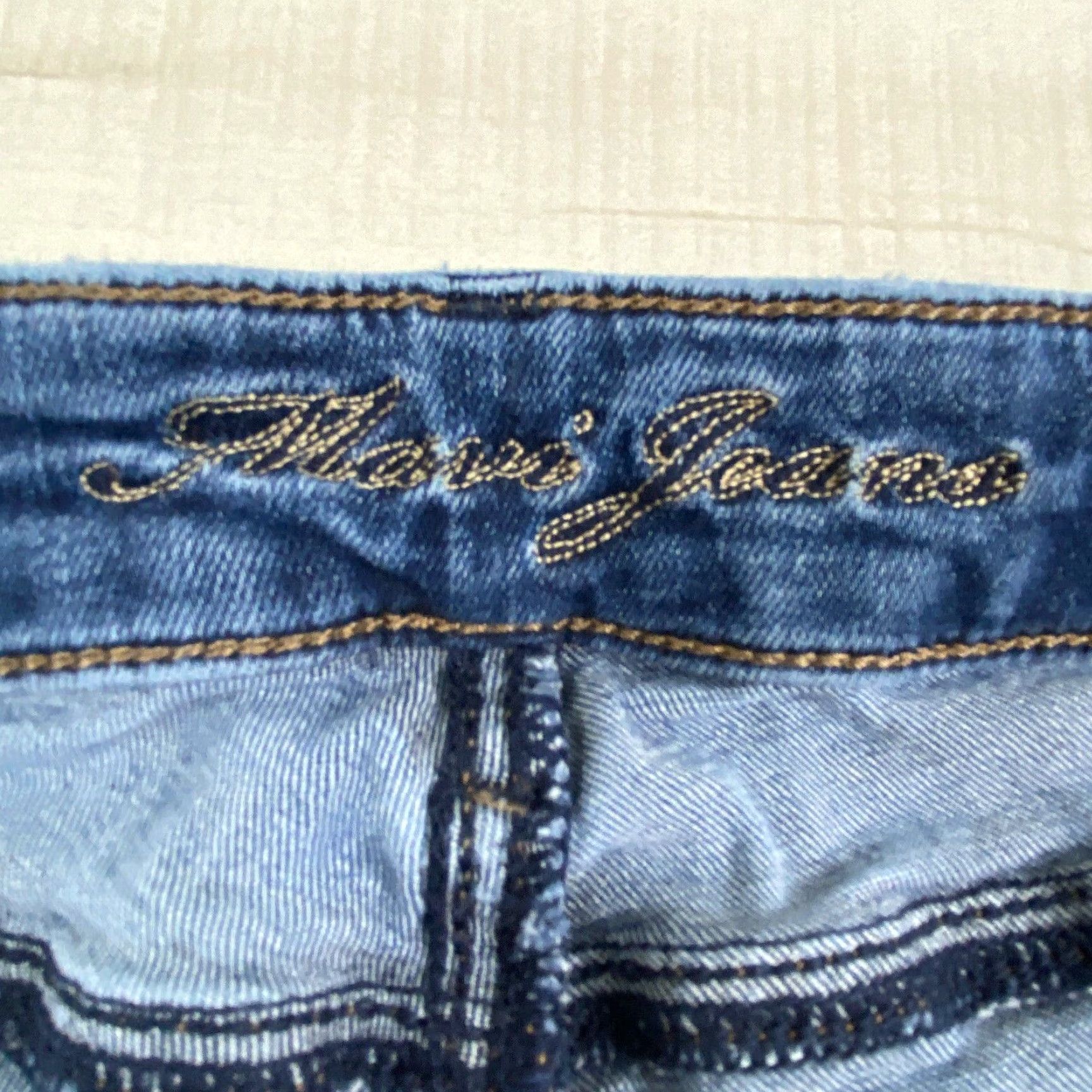 Vintage Mavi Jeans Womens Low Rise Skinny Jeans Medium Wash Blue Denim Size 27" / US 4 / IT 40 - 4 Thumbnail