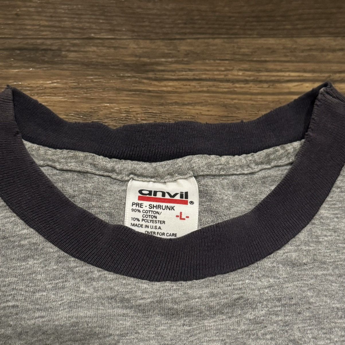 Anvil × Band Tees × Vintage Anvil 90’s Portishead Ringer Band Tee Size US L / EU 52-54 / 3 - 9 Thumbnail