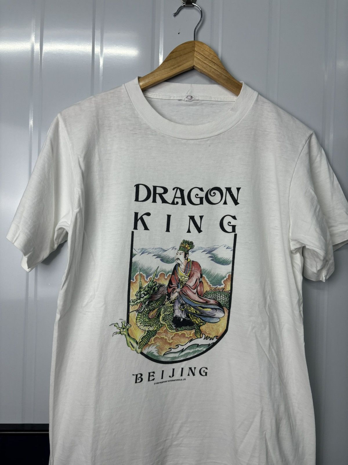 Vintage RARE! Vintage 80’s Beijing China Promo Art Dragon King Size US S / EU 44-46 / 1 - 3 Thumbnail