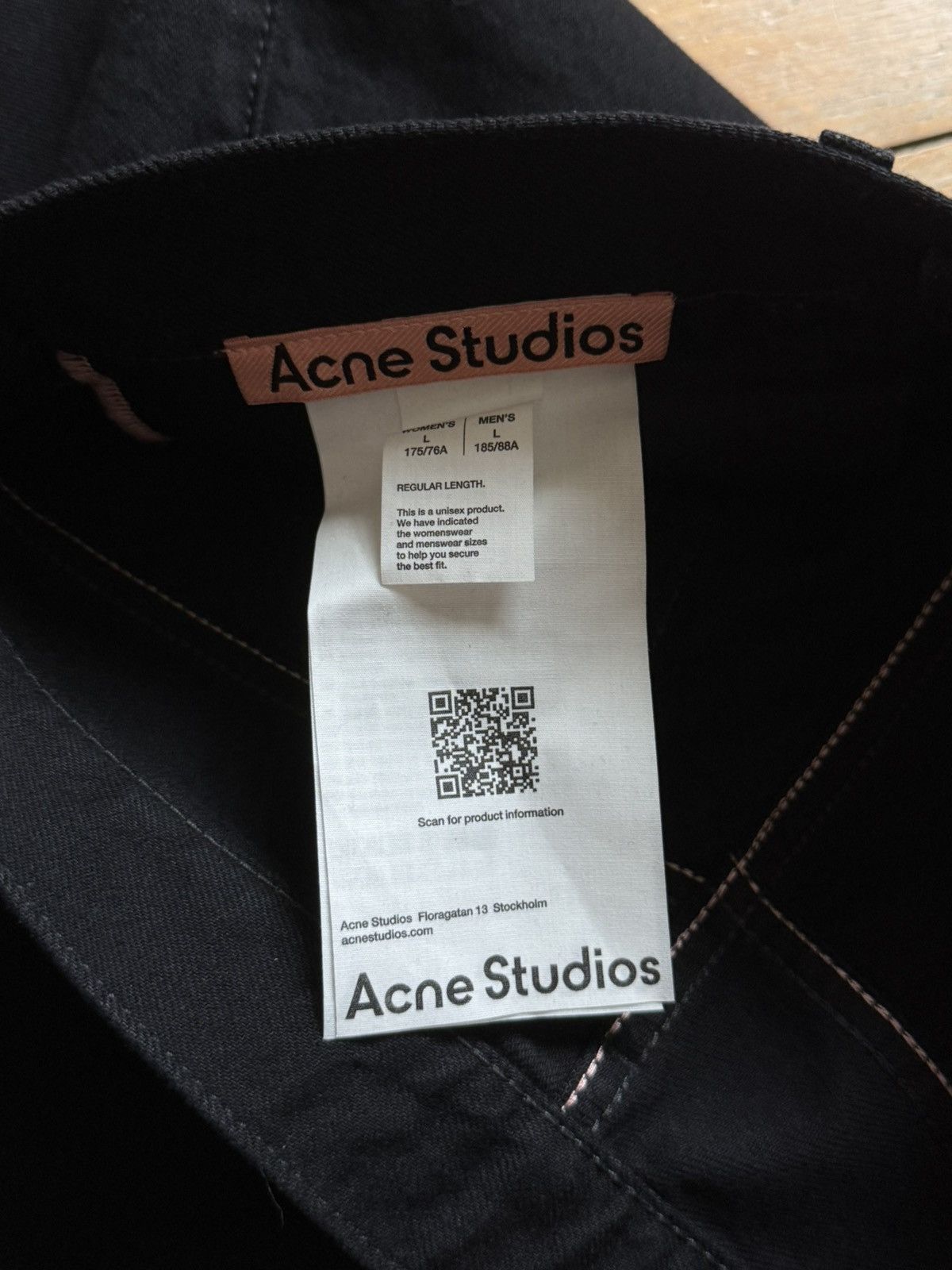 Acne Studios NWT - 1981U Black Size US 30 / EU 46 - 6 Thumbnail