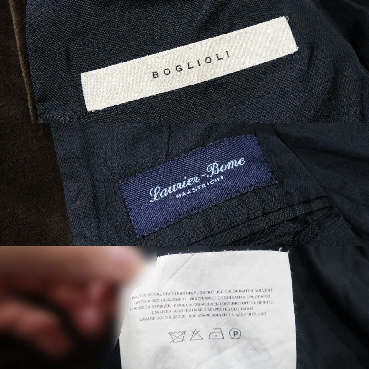 Boglioli Cotton Velvet K-Jacket Blazer Size 44R - 10 Thumbnail