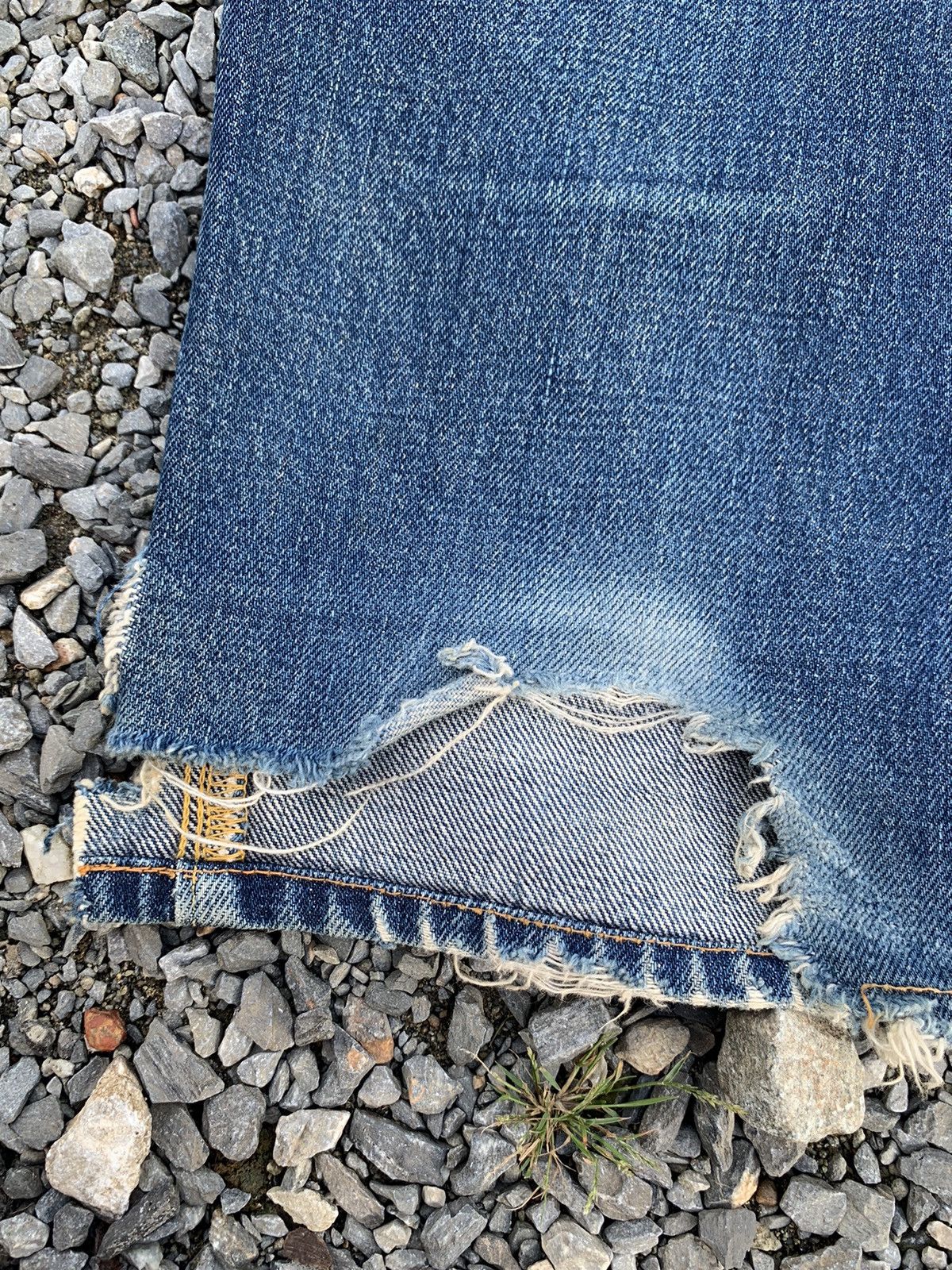 Kapital VTG PIG HIP STORE SELVEDGE RUSTY JAPANESE DISTRESSED DENIM Size US 30 / EU 46 - 22 Thumbnail
