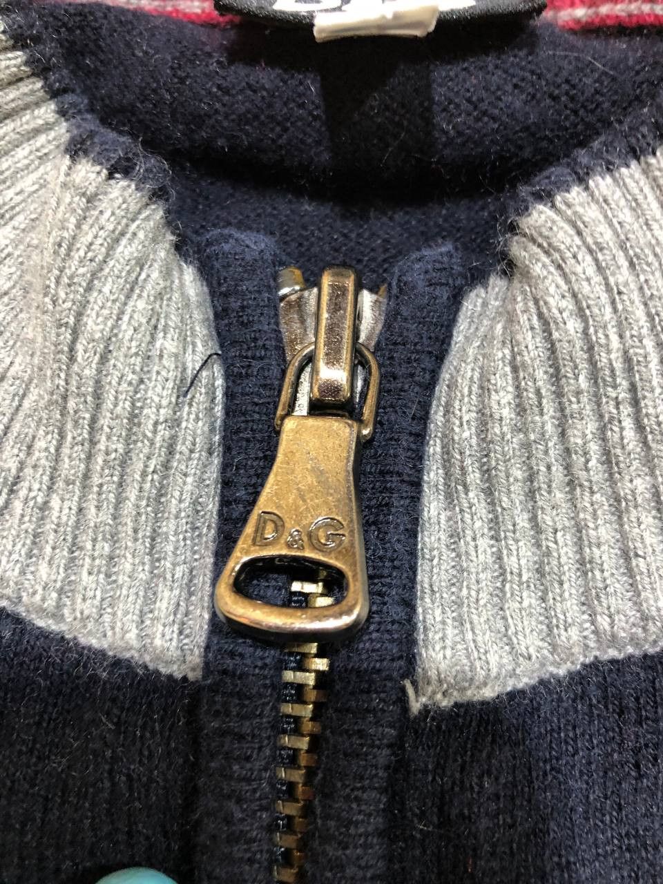 Dolce & Gabbana Vintage Dolce & Gabanna Zipper SWEATER CARDIGAN Size US L / EU 52-54 / 3 - 6 Thumbnail