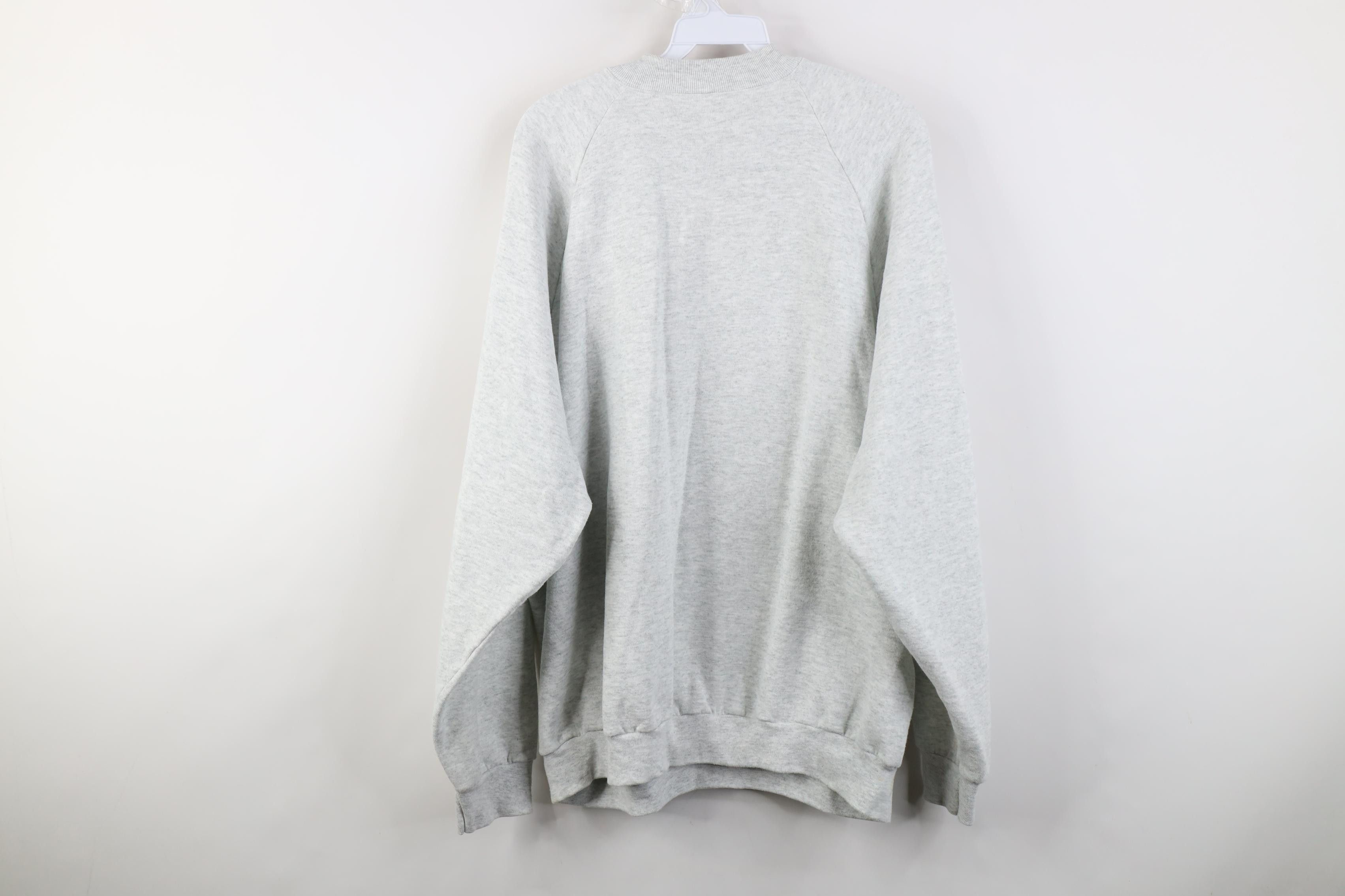 Vintage Vintage 90s Streetwear Christmas Tree Santa Claus Sweatshirt Size XXL / US 16-18 / IT 52-54 - 10 Thumbnail