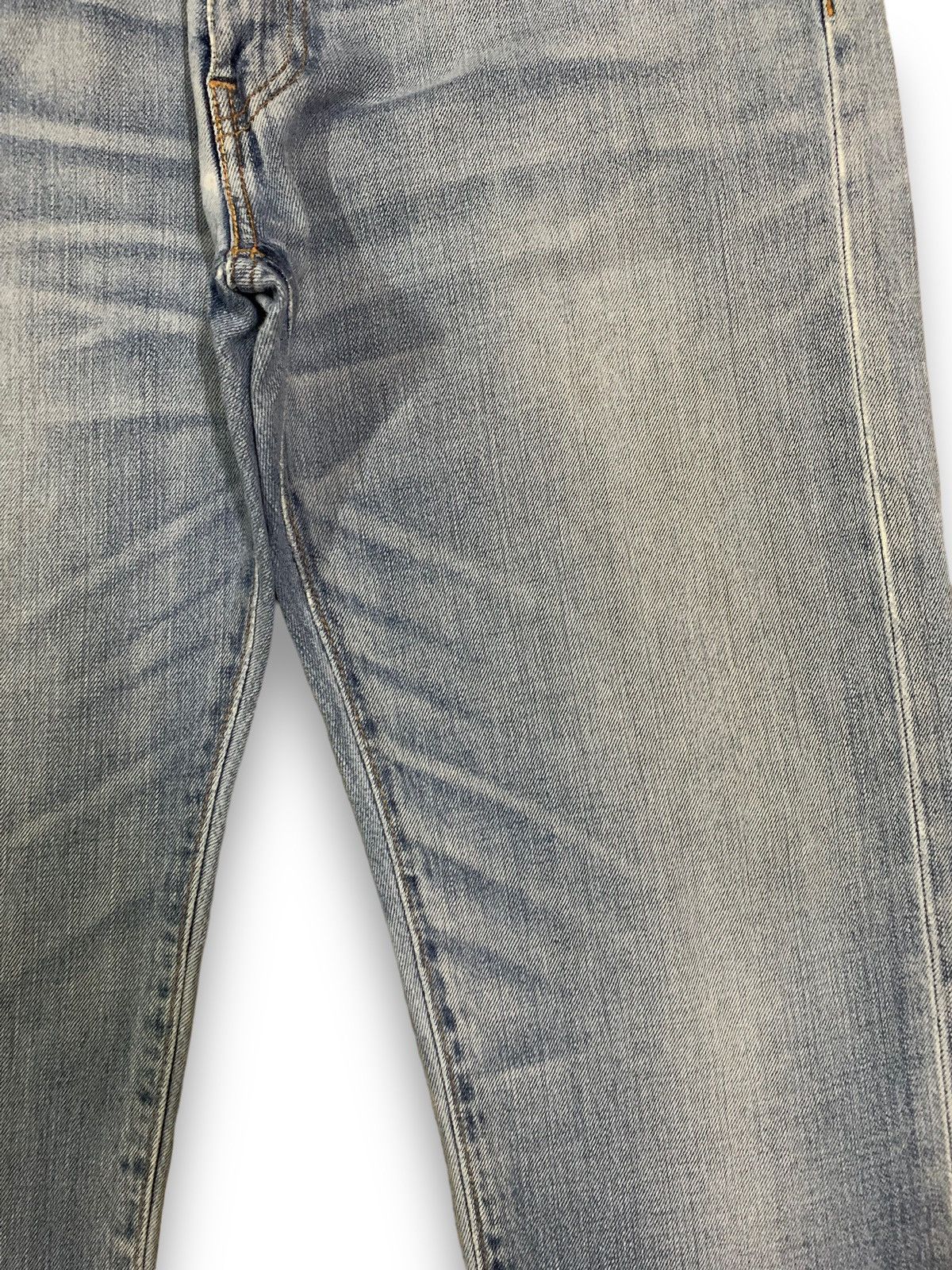 Levi's Vintage Clothing Vintage Y2K Levis 505 Blue Wash Straight Leg Jeans 33x28 Size US 33 - 8 Thumbnail