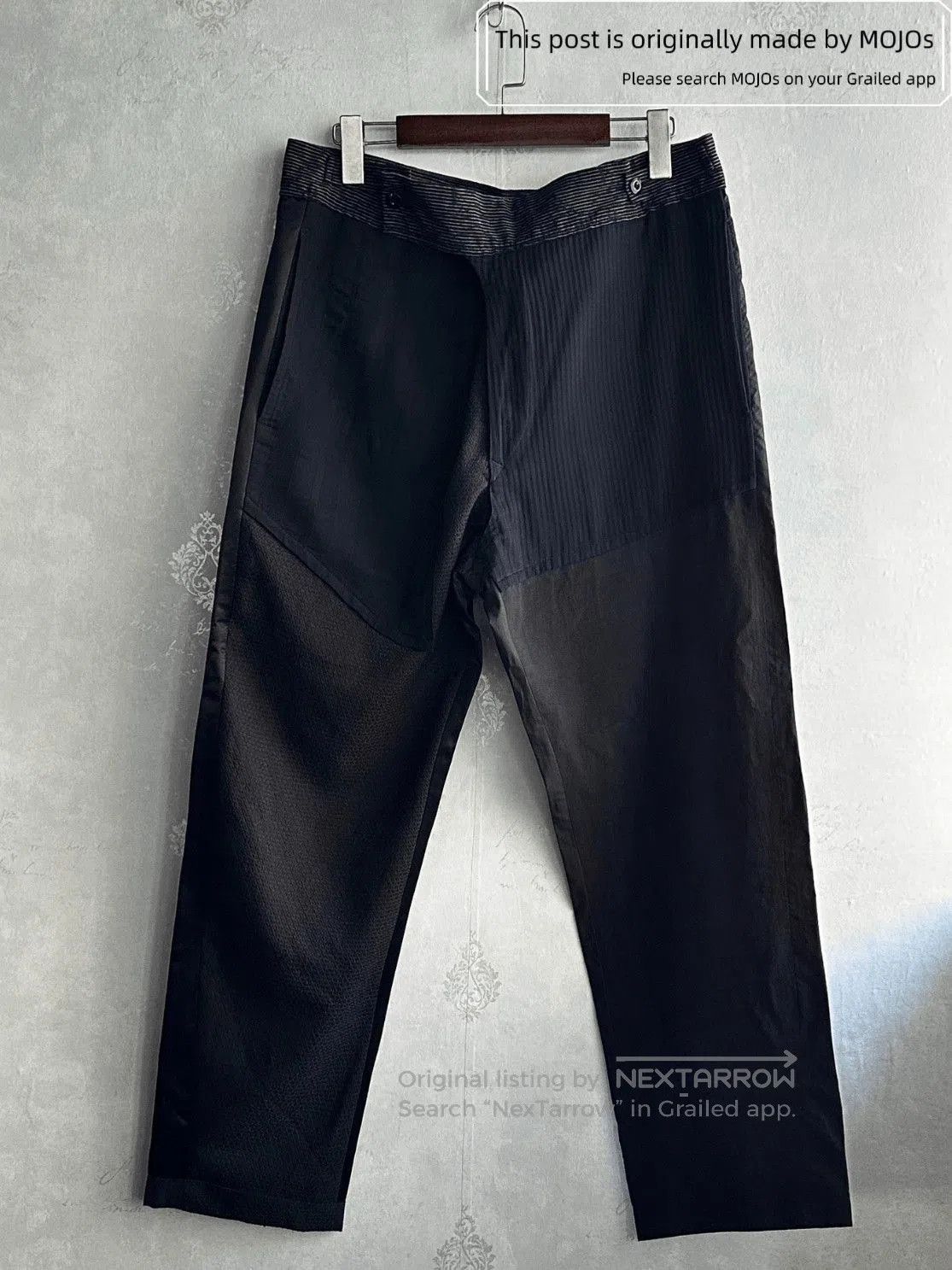 Ann Demeulemeester Sz L Ann Demeulemeester Joint Material Pants. Size US 34 / EU 50 - 1 Thumbnail