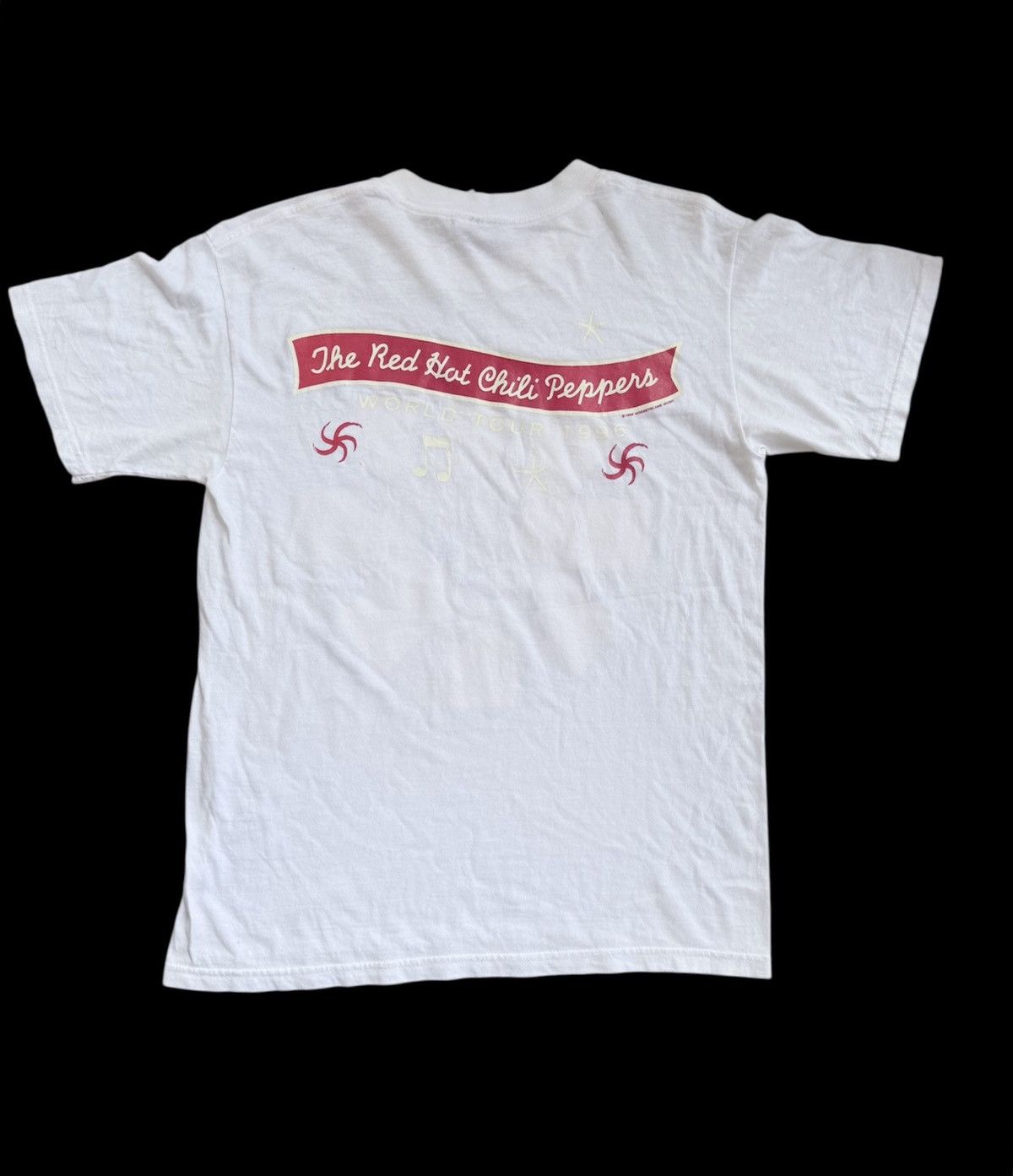 Band Tees Vintage 90s Red Hot chili Peppers world tour tshirt Size US M / EU 48-50 / 2 - 2 Thumbnail