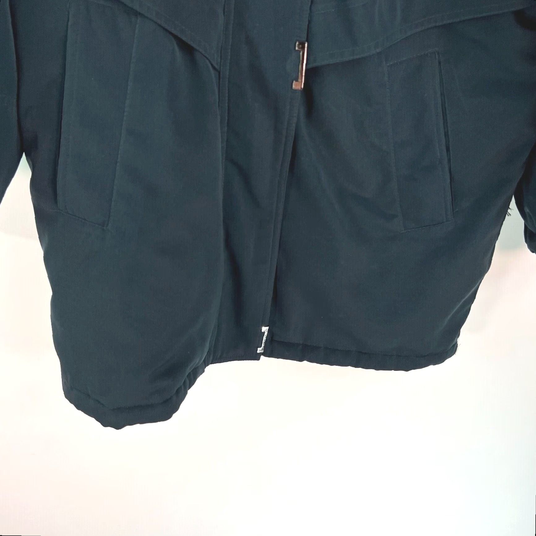 Vintage FS Limited Parka Jacket Womens M Long Sleeve Full Zip Green Size M / US 6-8 / IT 42-44 - 6 Thumbnail