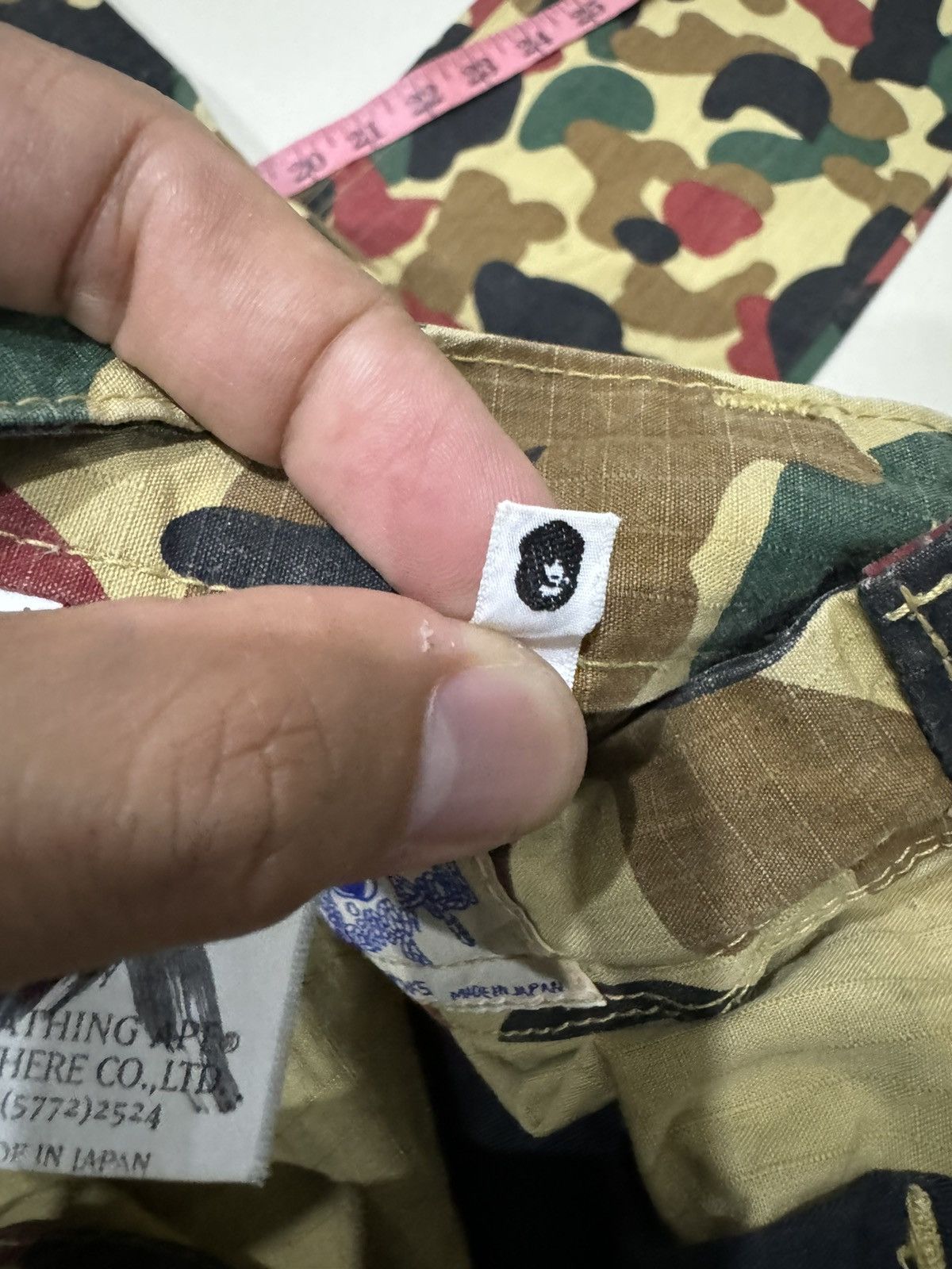 Bape A BATHING APE HUMAN CAMO PANTS Size US 27 - 13 Thumbnail