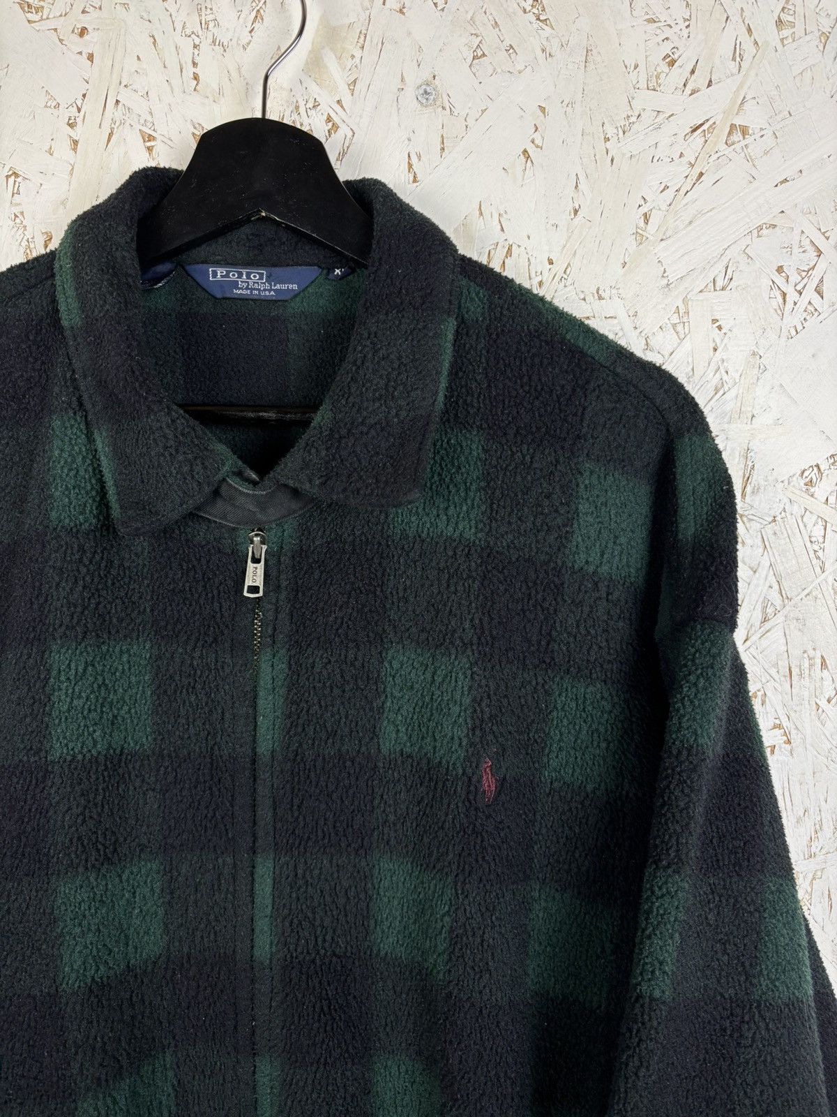 Polo Ralph Lauren 80s Polo By Ralph Lauren Fleece Zippered Collared Jacket XL Size US XL / EU 56 / 4 - 2 Thumbnail
