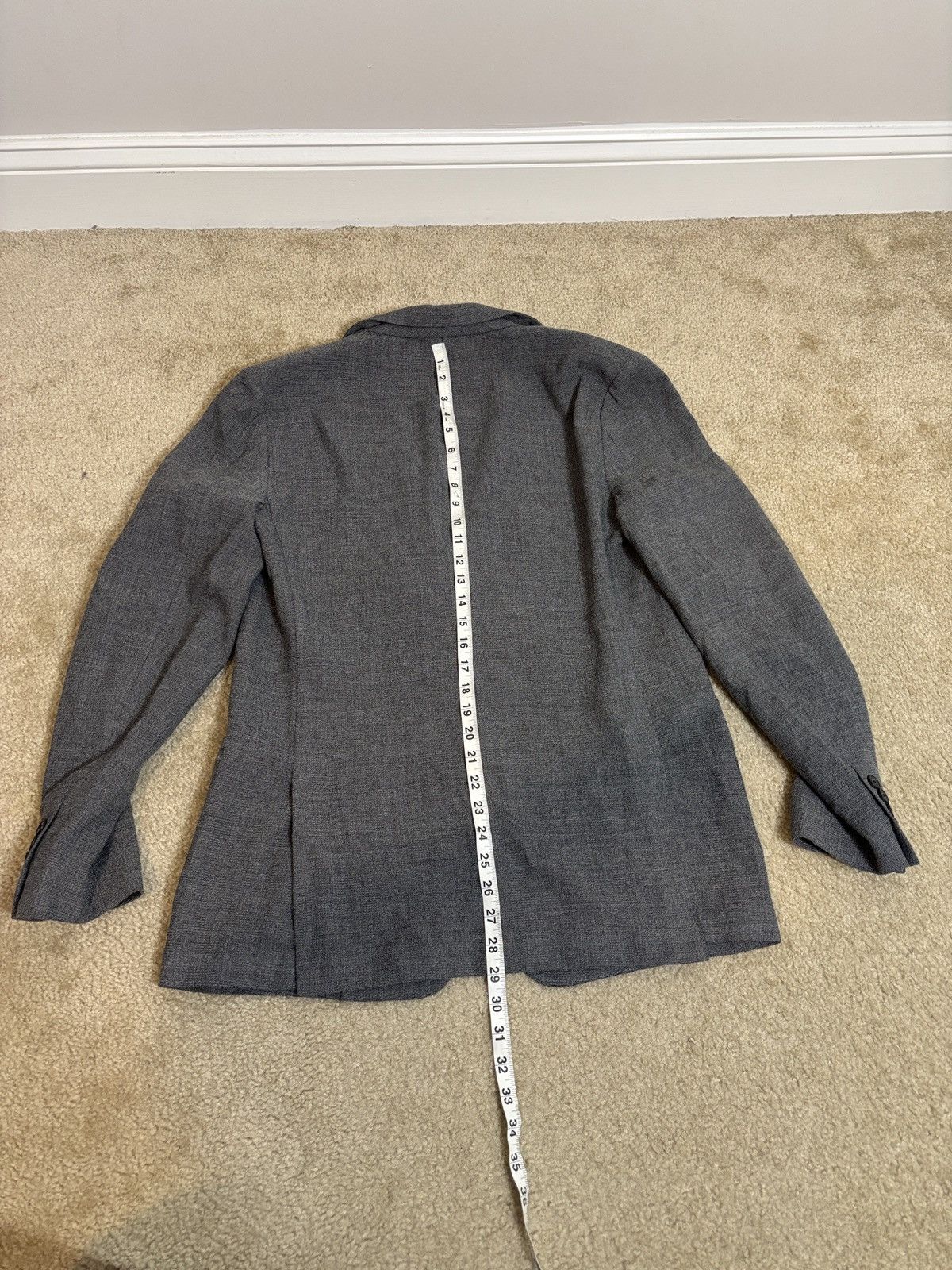 Bonobos Bonobos Vitale Barberis Canonico Slim Blazer Grey 44L Size 44L - 6 Thumbnail