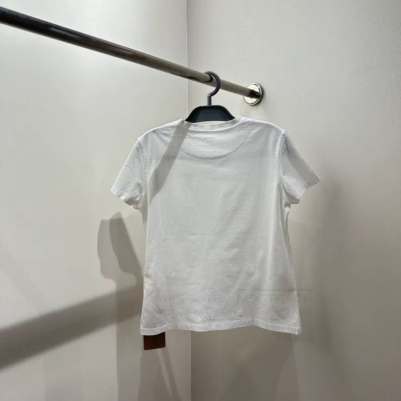 Hermes Hermes Classic H Pocket Short Sleeve T-Shirt Size XS / US 0-2 / IT 36-38 - 2 Thumbnail