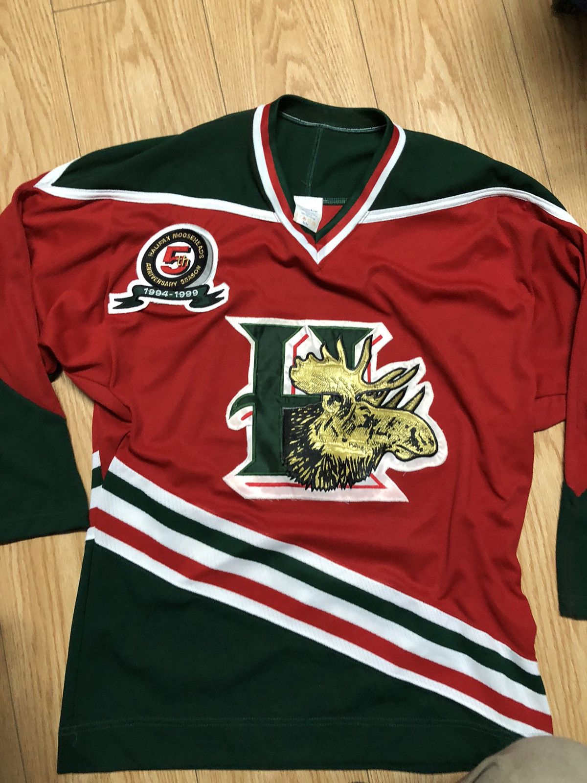 NHL × Vintage Chl Halifax Mooseheads hockey jersey 5th anniversary Size US M / EU 48-50 / 2 - 5 Thumbnail