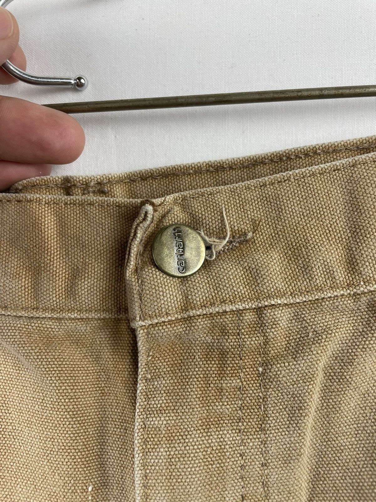 Nike Vintage Carhatt Carpenter Short Size US 35 - 3 Thumbnail