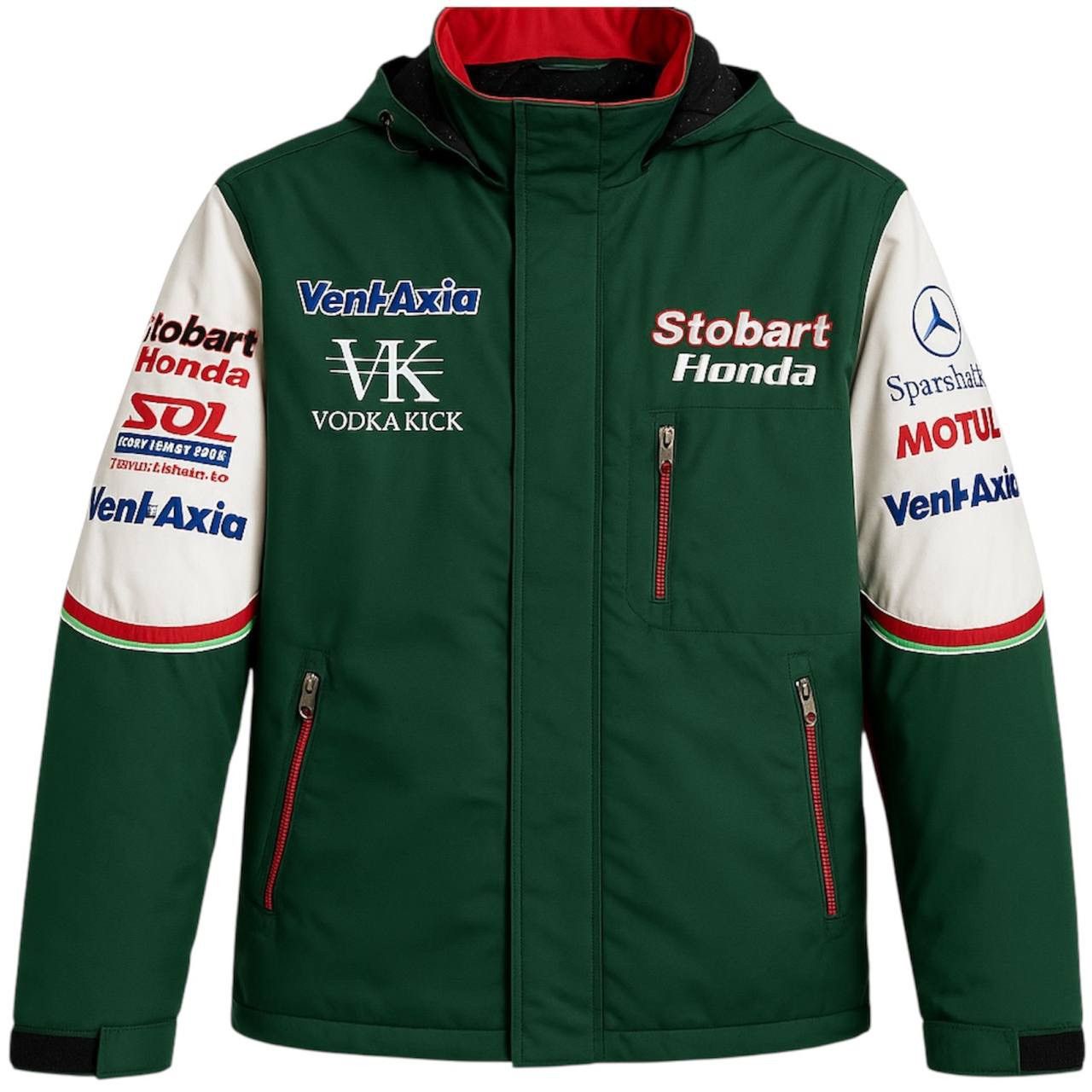 Honda RARE STOBARD BY HONDA RACING MERCEDES MULTILIGO JACKET COAT Size US M / EU 48-50 / 2 - 1 Thumbnail