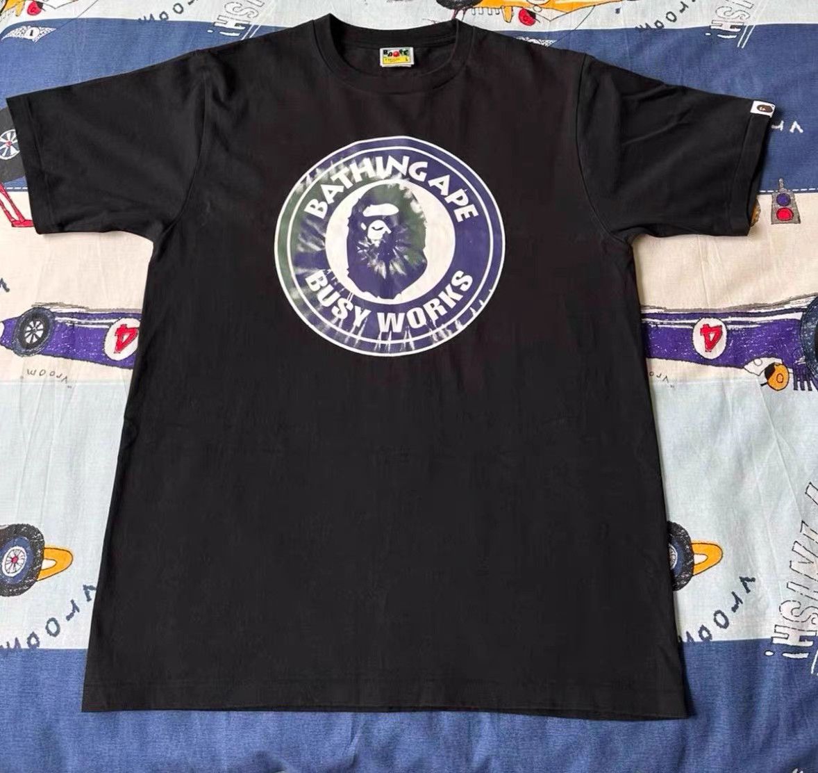 Bape BAPE Ape Print Short Sleeve T-Shirt K5 Size US L / EU 52-54 / 3 - 1 Thumbnail