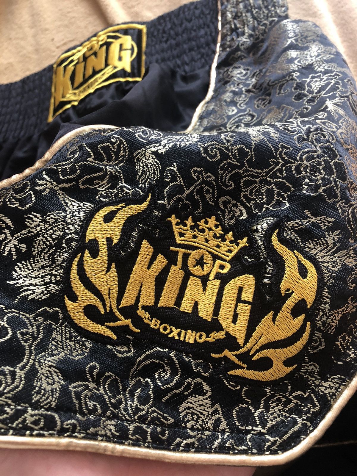 Sports Specialties RARE TOP KING BOXING VINTAGE QUALITY SPORT SHORTS Size US 32 / EU 48 - 5 Thumbnail