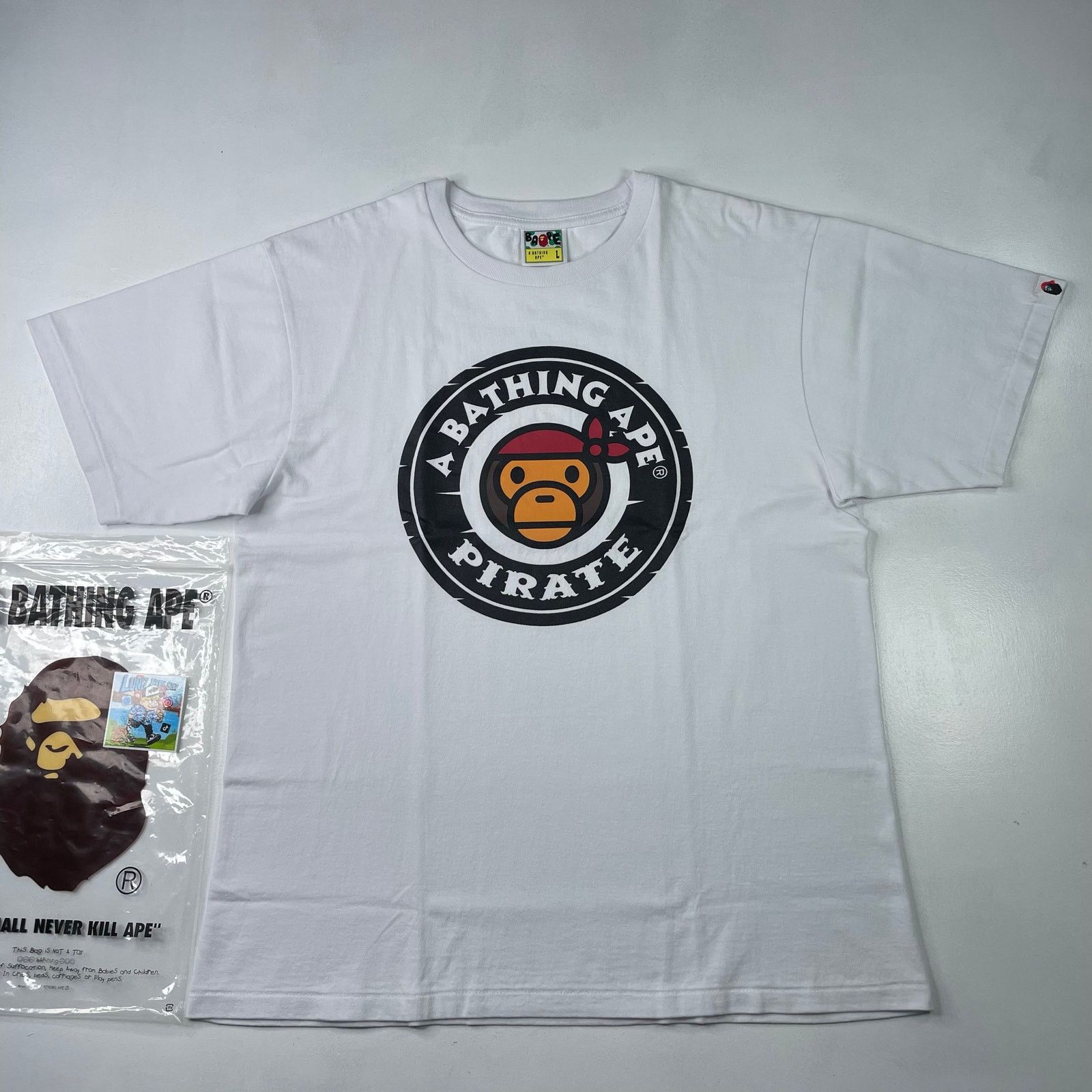 Bape Bape Baby Milo Pirate Tee Size US L / EU 52-54 / 3 - 1 Thumbnail