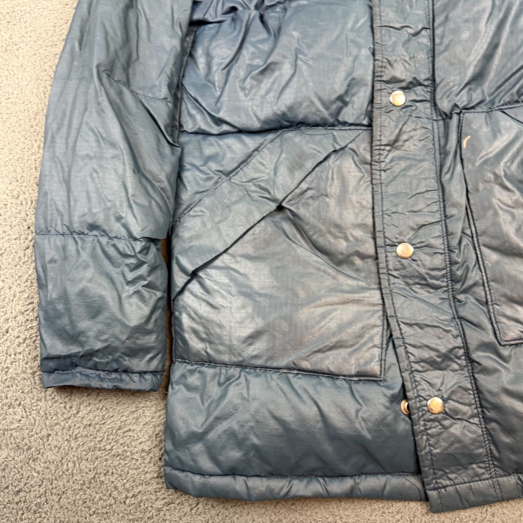 Abercrombie & Fitch VINTAGE Abercrombie & Fitch Puffer Jacket Mens XS Blue Ripstop Down 70s Size US XS / EU 42 / 0 - 3 Thumbnail