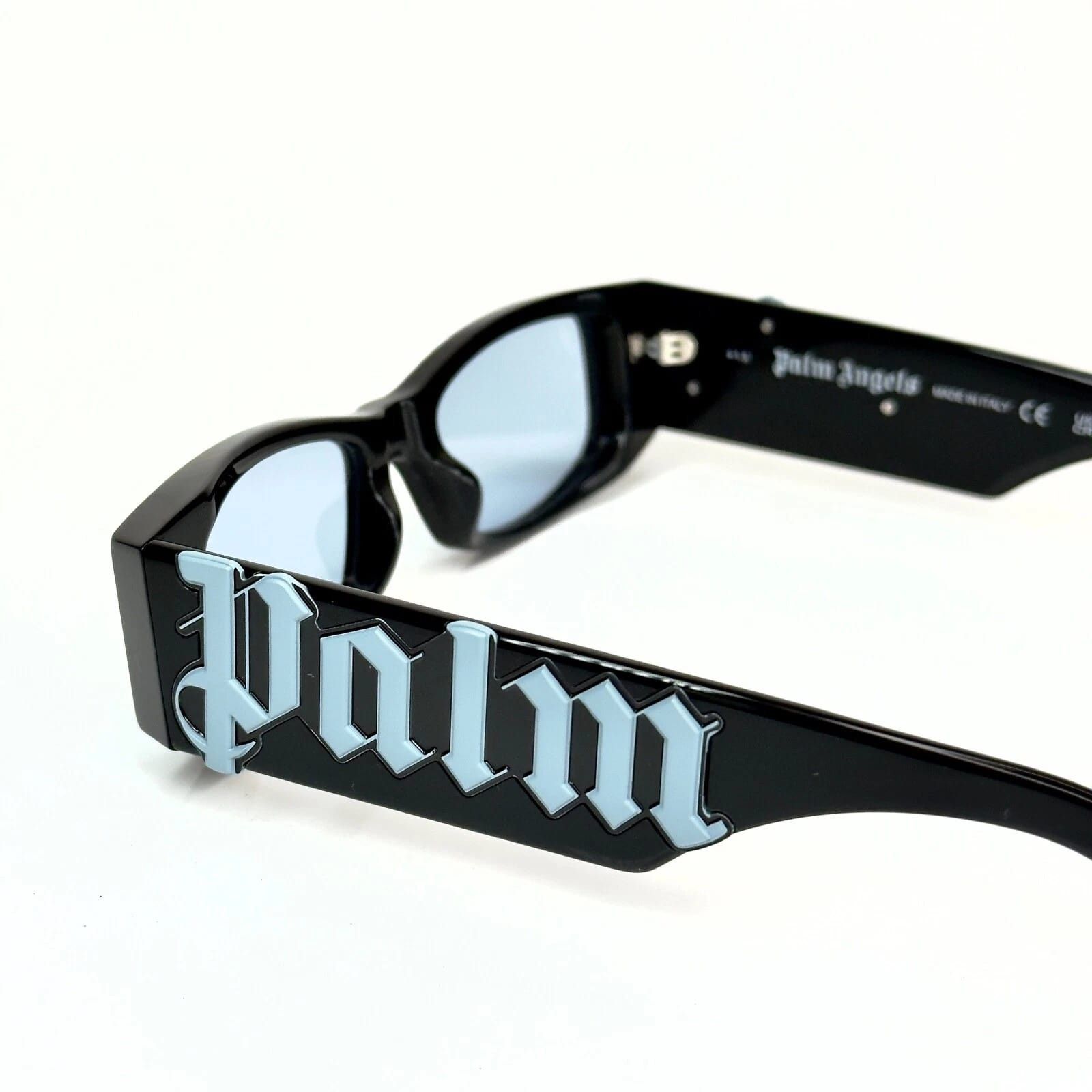 Palm Angels PALM ANGELS PERI007 007 ANGEL Geometric Logo Sunglasses Size ONE SIZE - 9 Thumbnail