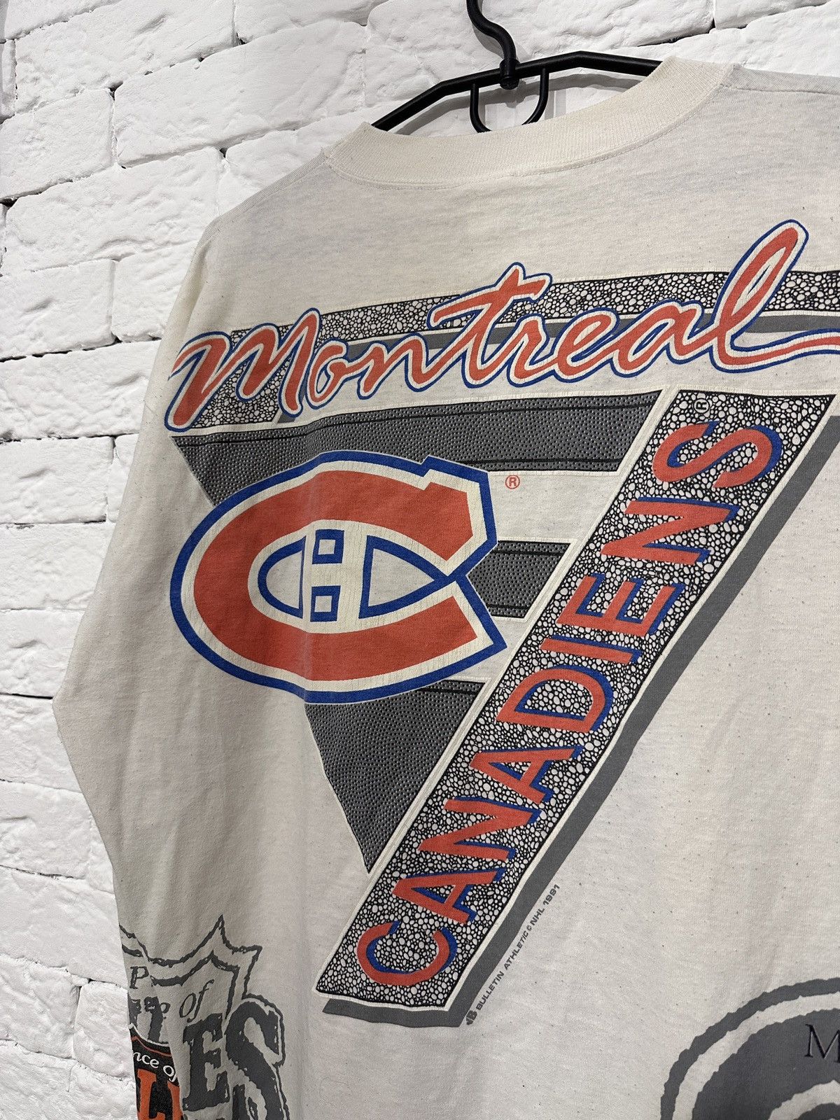 Other Vintage 1991 Montreal Canadiens Bulletin Athletic One Size Size US XL / EU 56 / 4 - 12 Thumbnail