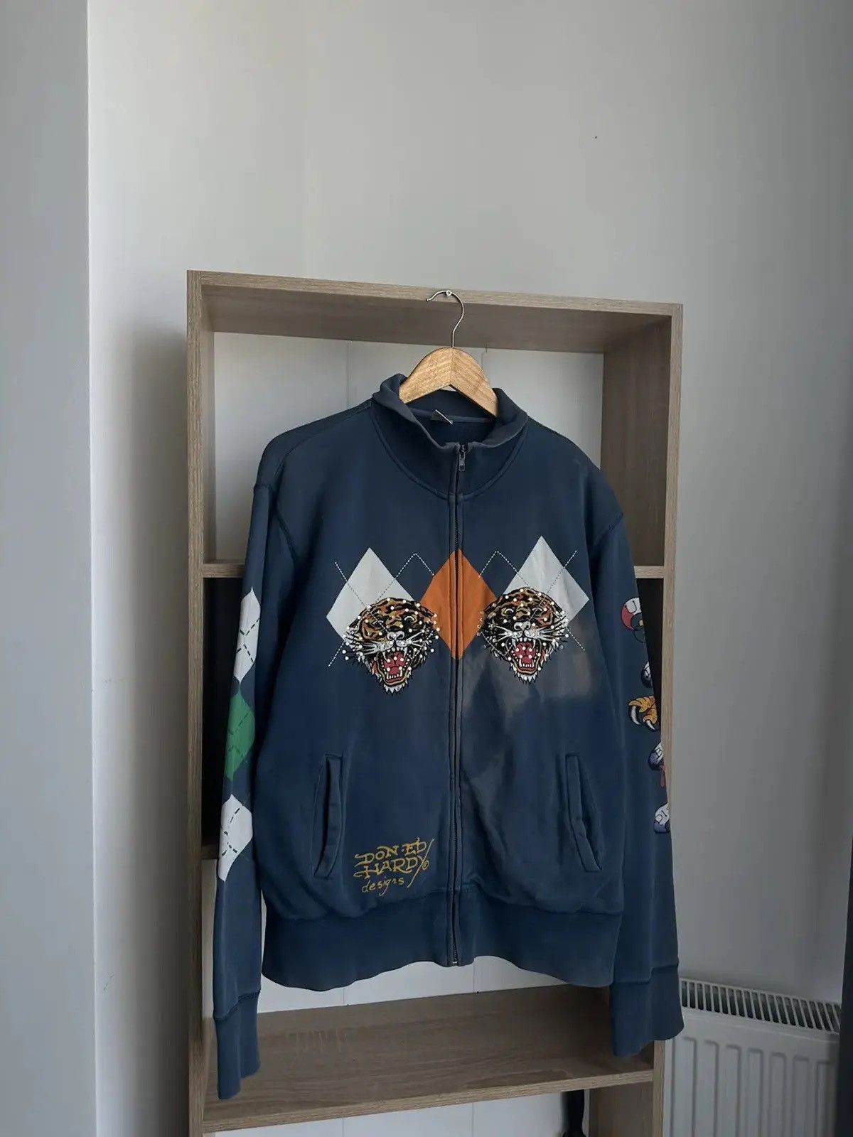 Ed Hardy Vintage Ed Hardy Christian Audigier Hoodie Size US M / EU 48-50 / 2 - 6 Thumbnail