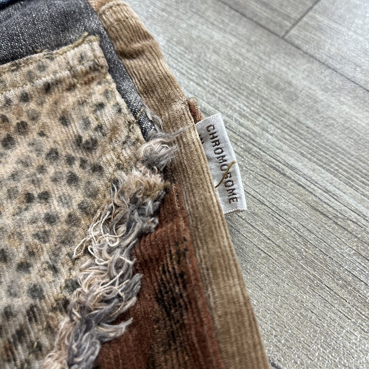 If Six Was Nine × Japanese Brand × Le Grande Bleu (L.G.B.) RARE🔥 XChromosomeinX Patchworked Leopard Denim Flare Jeans Size US 26 / EU 42 - 13 Thumbnail