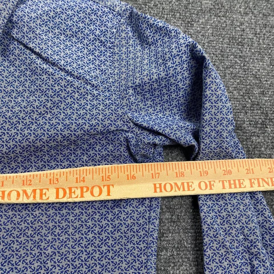 Banana Republic Banana Republic Top Women XS Blue Anchors Oxford Shirt OXBD Size XS / US 0-2 / IT 36-38 - 3 Thumbnail