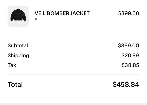 Somar Somar veil bomber Size US S / EU 44-46 / 1 - 6 Thumbnail