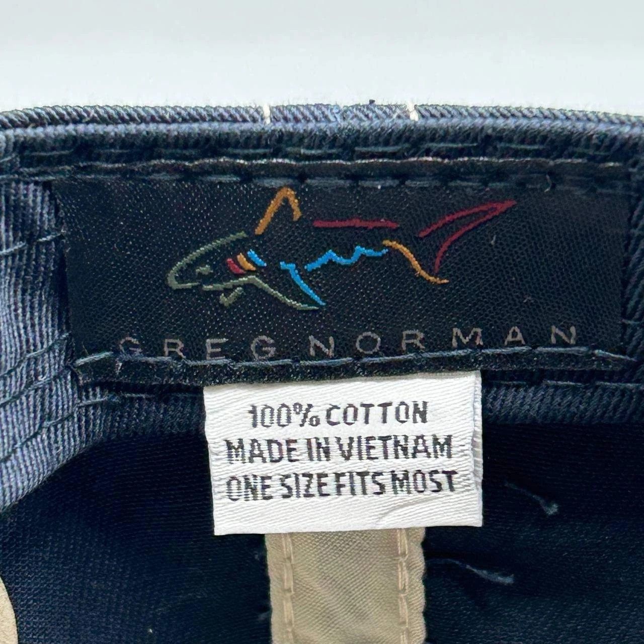 Greg Norman Greg Norman Golf Hat Men Embroidered Strap Back Cap Cotton Size ONE SIZE - 5 Thumbnail