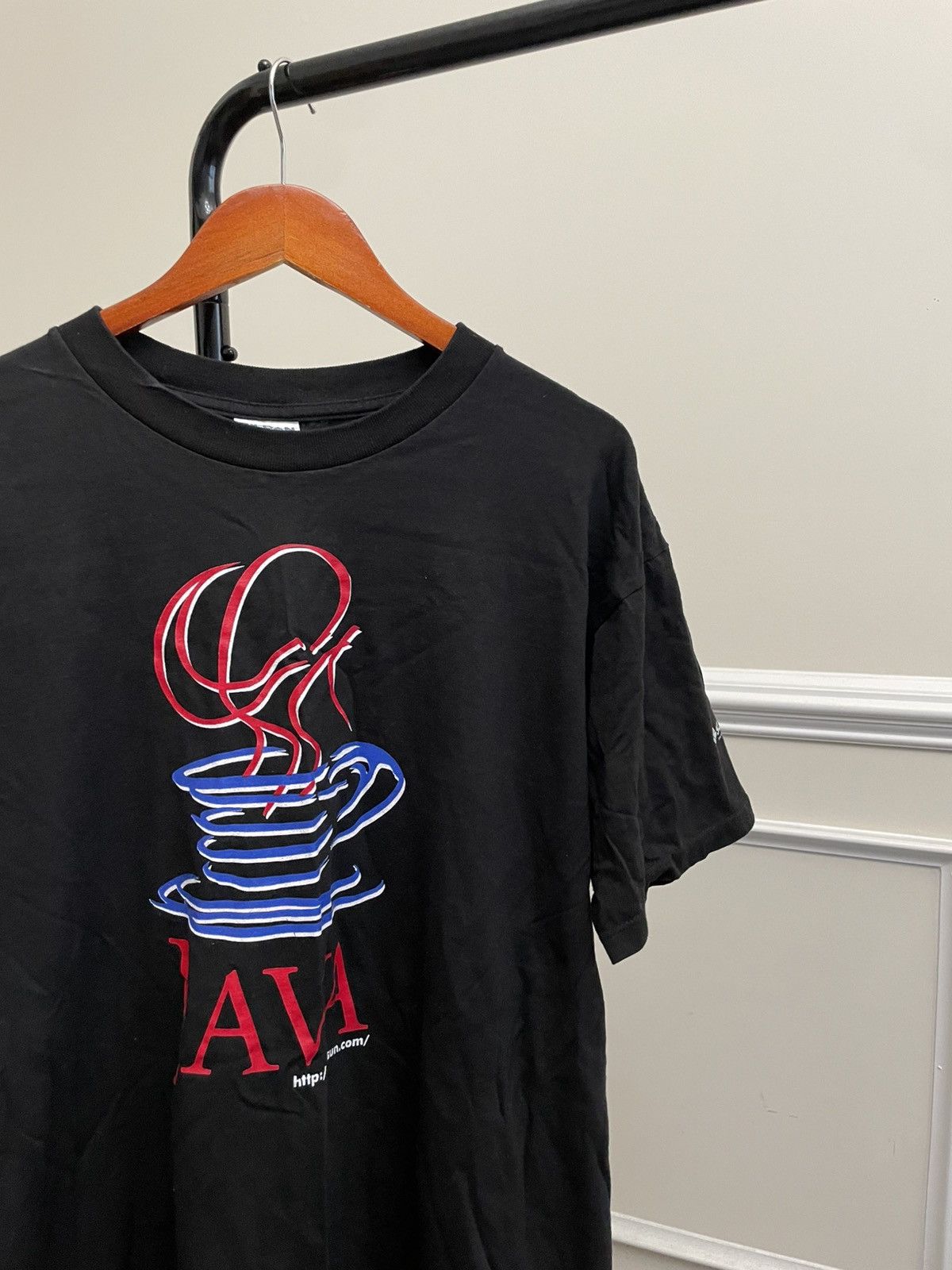 Vintage Vintage Y2K Java Art Graphic Tee Unsoundrags Hanes Size US XL / EU 56 / 4 - 1 Thumbnail