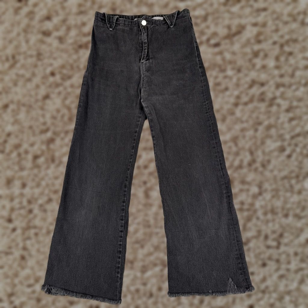 Denime VINTAGE Gray Antics Jeans Womens 28 Gray Antics Jeans Women Wide-Leg 90s 28x27 Denim Cotton Blend Slim Relaxed 5-Pocket Womens Size 28" / US 6 / IT 42 - 1 Thumbnail