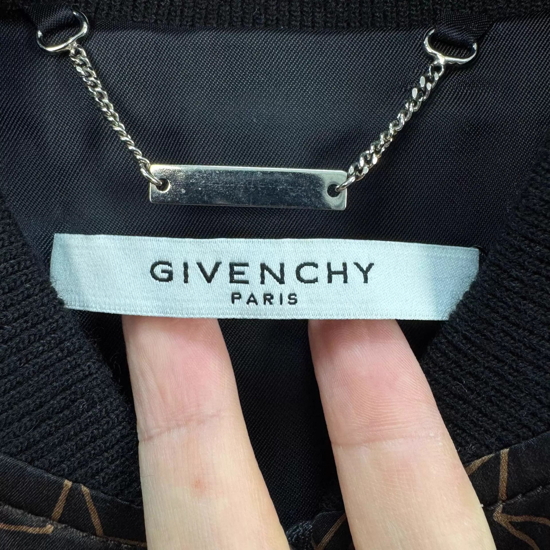 Givenchy Givenchy Star Logo Silk Zip Jacket 36 New Size XS / US 0-2 / IT 36-38 - 5 Thumbnail