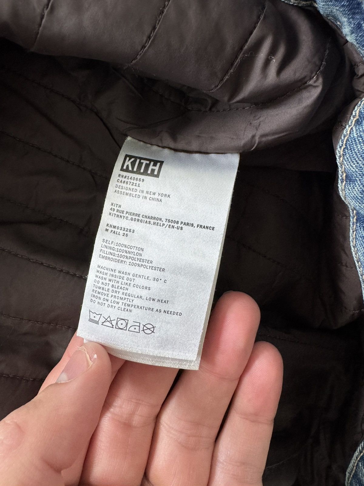 Kith Kith Denim Apollo Shirt Jacket Luka Wash (Size XL) Size US XL / EU 56 / 4 - 8 Thumbnail