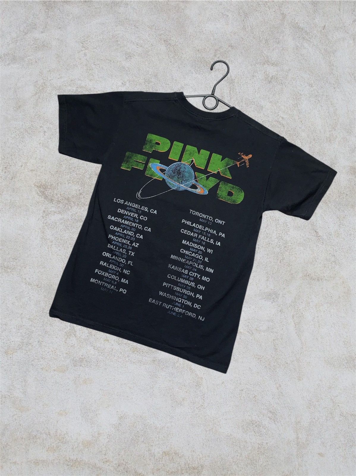Pink Floyd vintage tour 2010 tee Size S