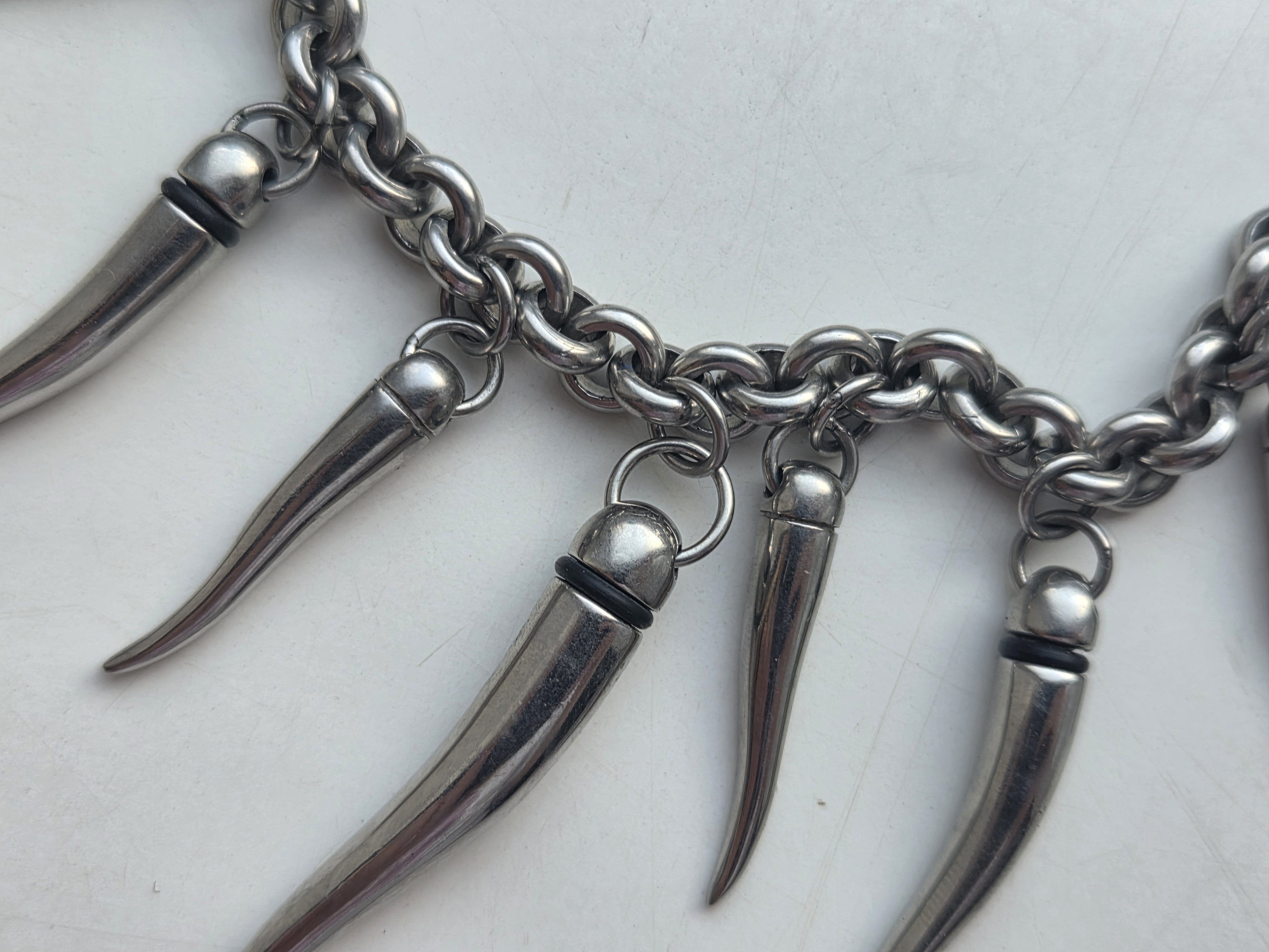 Dolce & Gabbana Dolce & Gabbana fangs necklace Size ONE SIZE - 3 Thumbnail