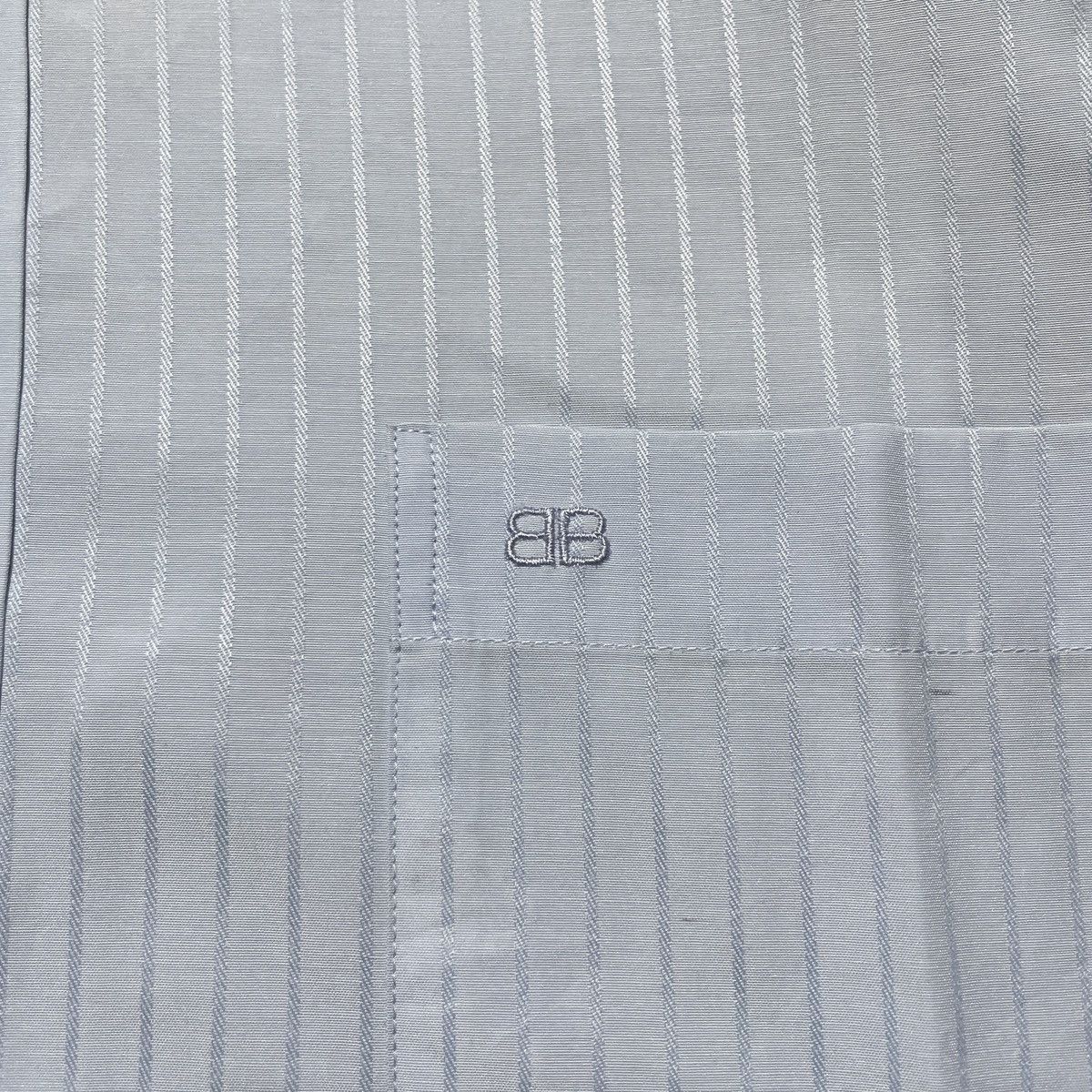 Balenciaga Vintage Balenciaga Shirts Pocket Embrodiered BB Size US XL / EU 56 / 4 - 4 Thumbnail