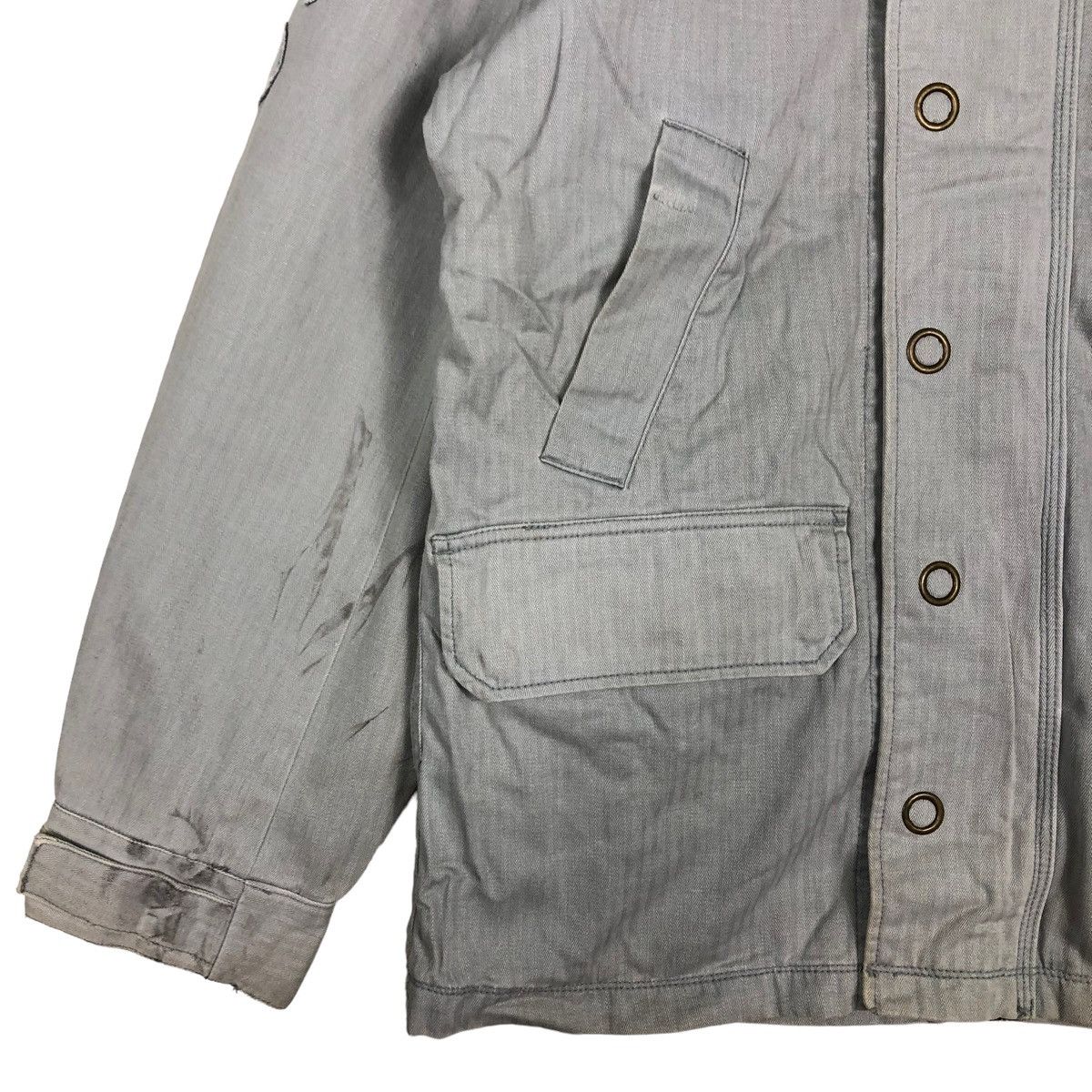 Avirex 🔥VTG DENIM JACKET AVIREX USA LTD STOCK 28-A6755 Size US XL / EU 56 / 4 - 6 Thumbnail