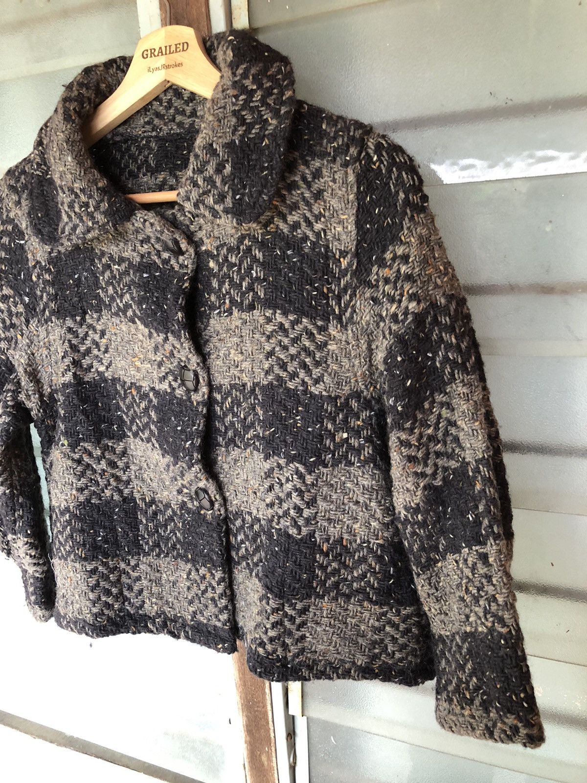 Vintage Vintage Branigan Weavers Wool Coat Emma Size S / US 4 / IT 40 - 3 Thumbnail