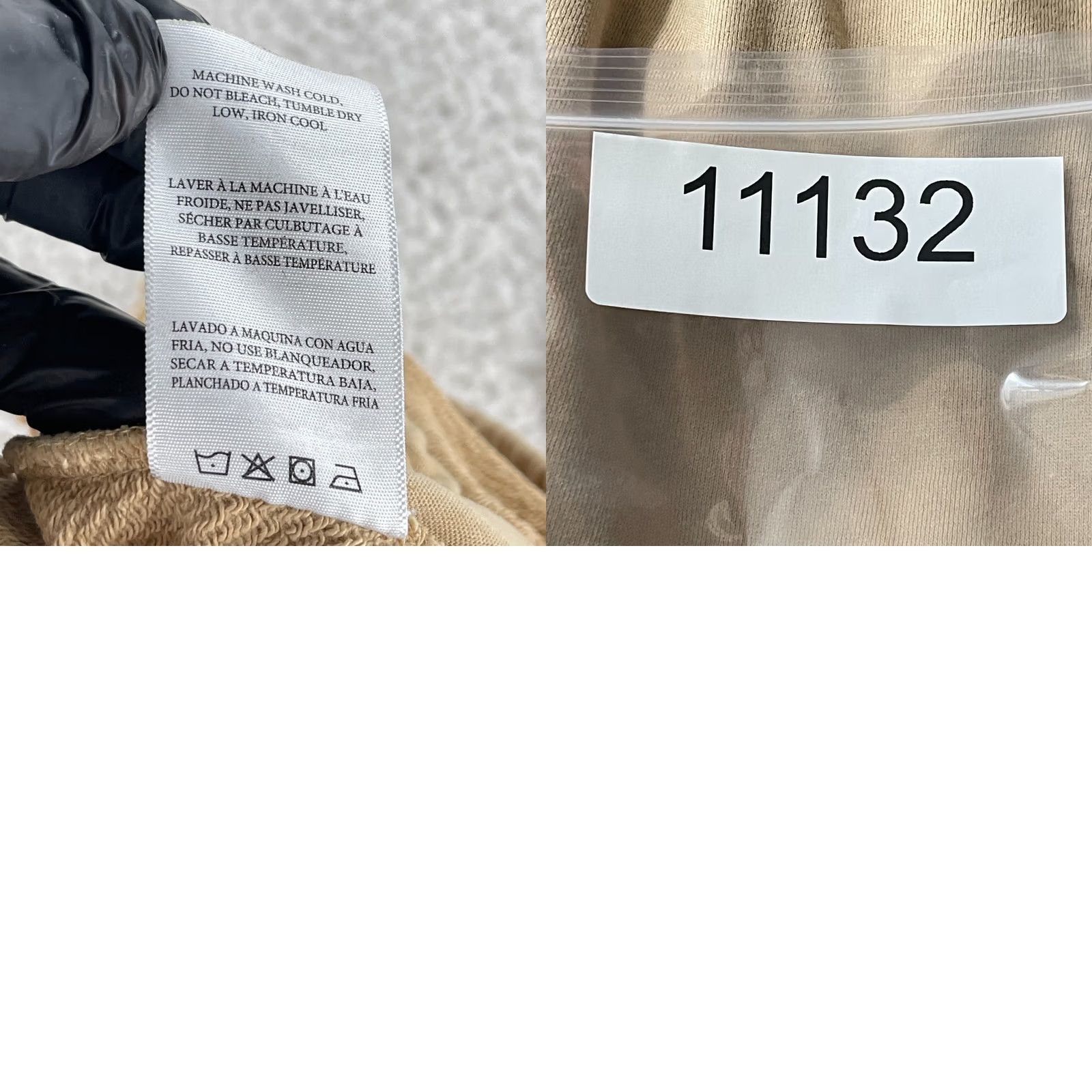 Vintage WeWoreWhat Jogger Sweat Pants Womens Medium Beige Pull On High-Rise Size 32" / US 10 / IT 46 - 10 Thumbnail
