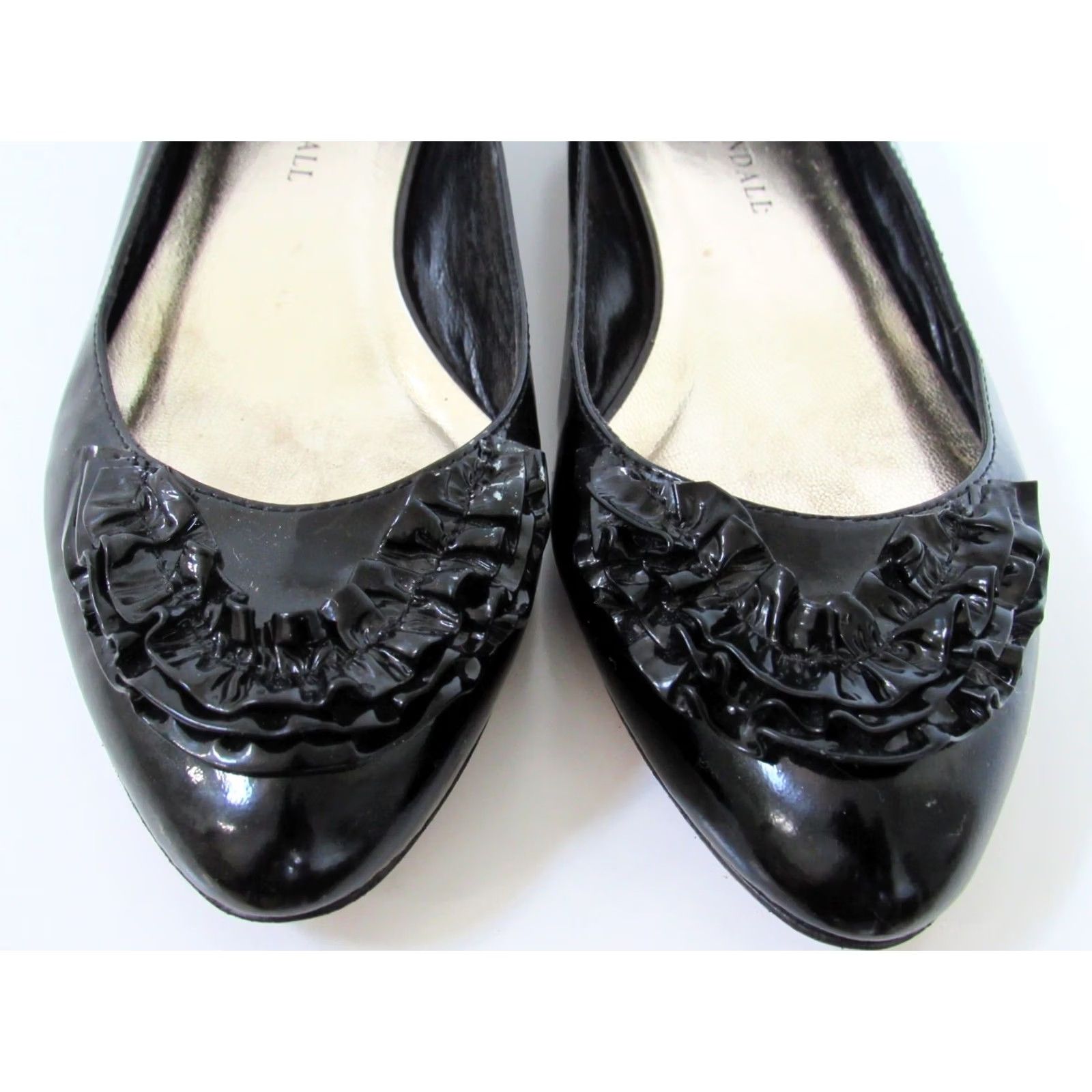 Loeffler Randall LOEFFLER RANDALL Black Ballet Flats Size 7B Women's Italian Leather Slip On Casual Leather Size US 7 / IT 37 - 2 Thumbnail