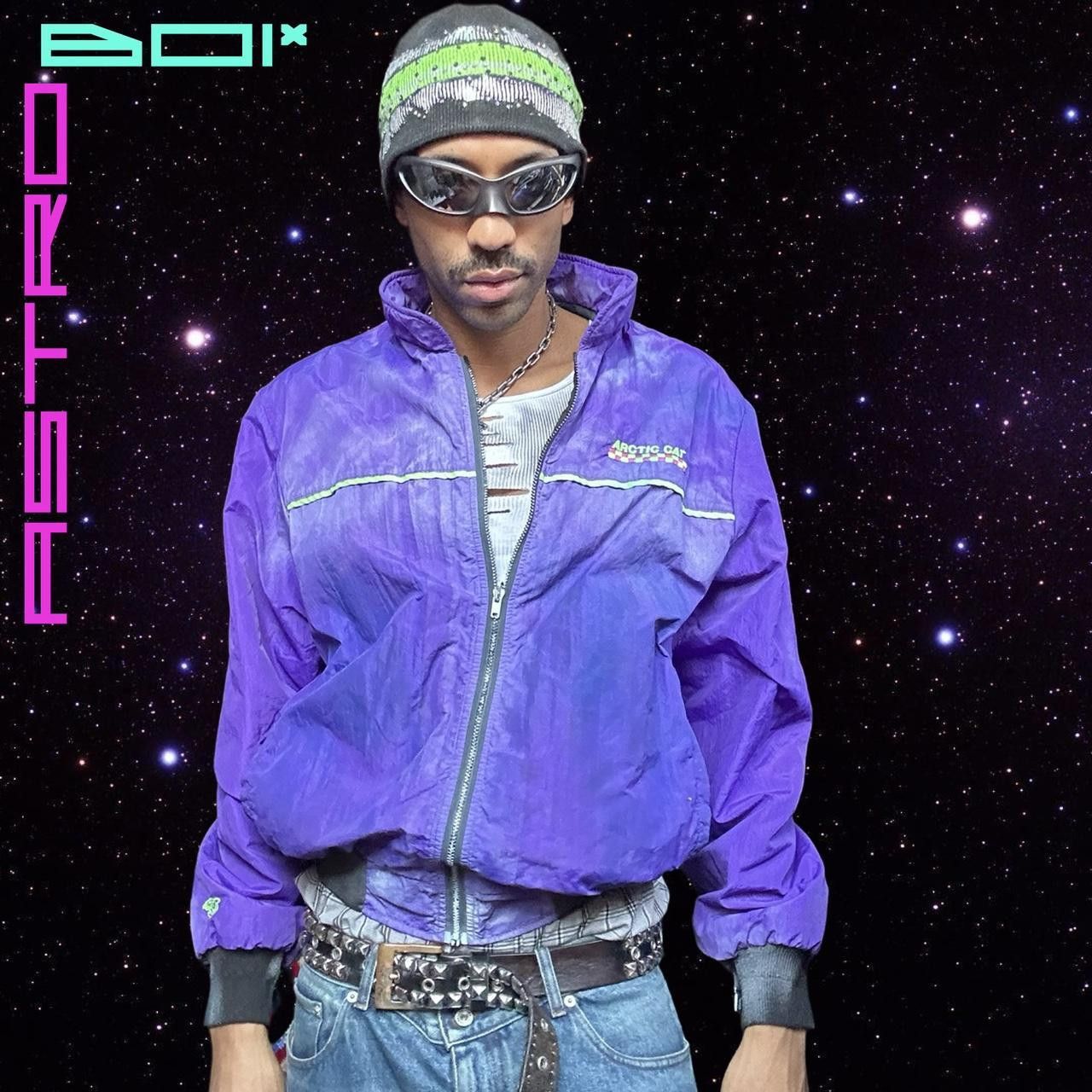 Other ASTROBOI* x Arctic Cat Purple Nylon Bomber Jacket - XL Size US XL / EU 56 / 4 - 1 Thumbnail